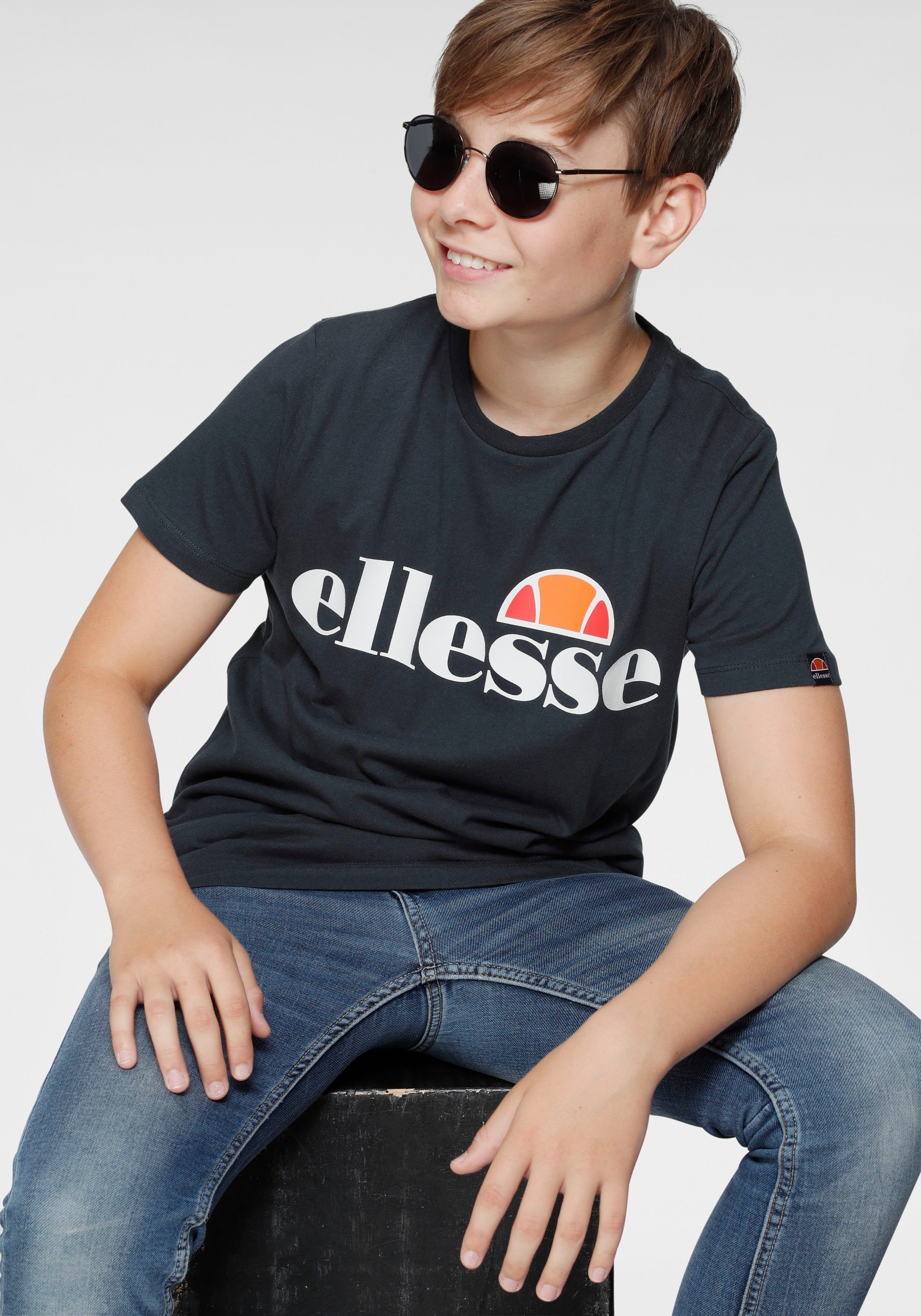 Ellesse T-Shirt MALIA TEE für JNR- marine Kinder