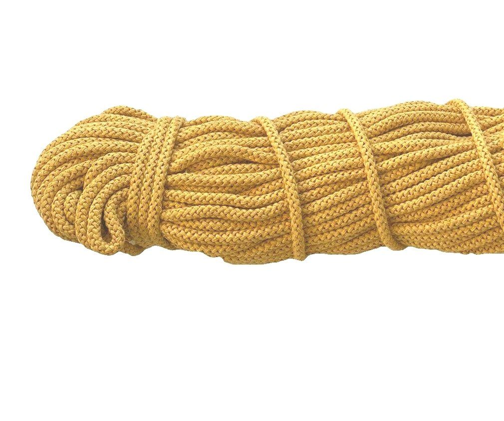 Mississhop Kordel Baumwollkordel 8 mm I 50 m 100% Baumwolle Seil Kordel