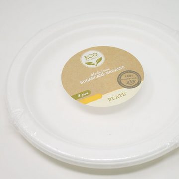 ToCi Einweggeschirr-Set Bagasse Geschirr - Parent