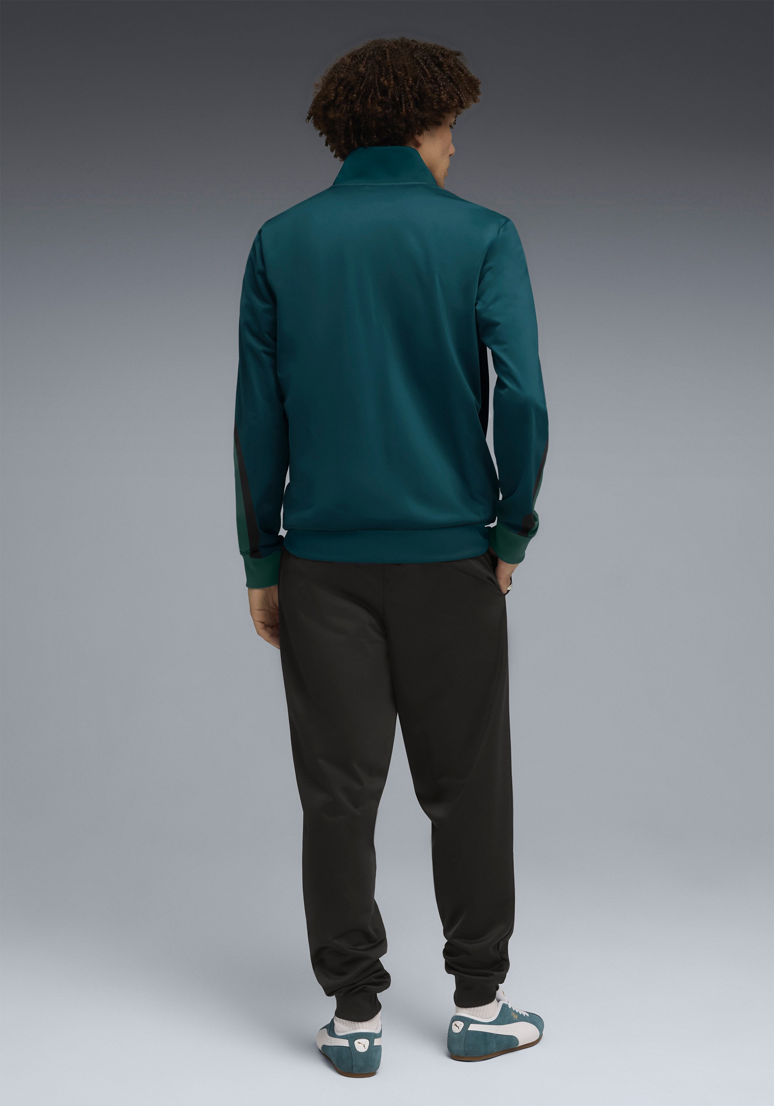 PUMA Trainingsanzug ESS BLOCK POLY SUIT (2-tlg), für entspannte Tage, für vielseitige Aktivitäten