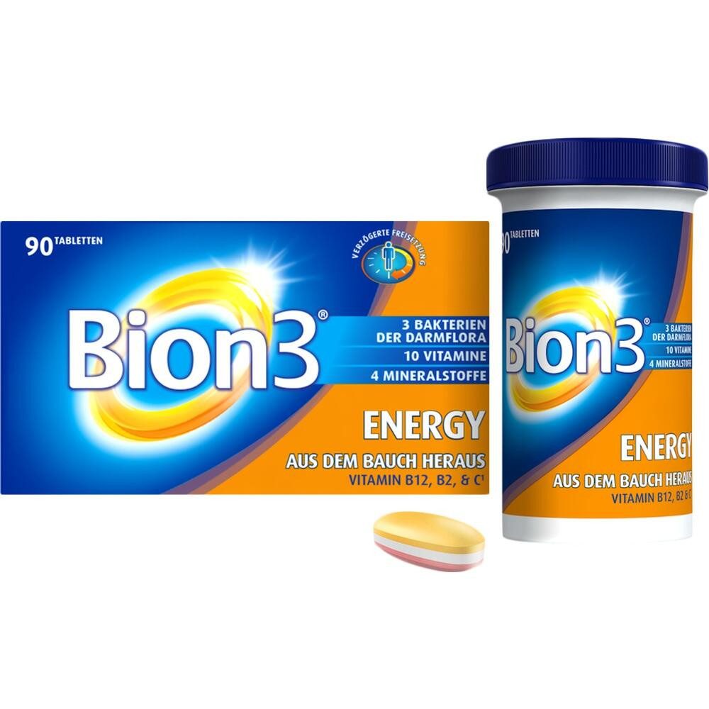WICK Pharma - Zweigniederlassung der Procter & Gamble GmbH BION3 Energy Tabletten Tabletten, 90 St.
