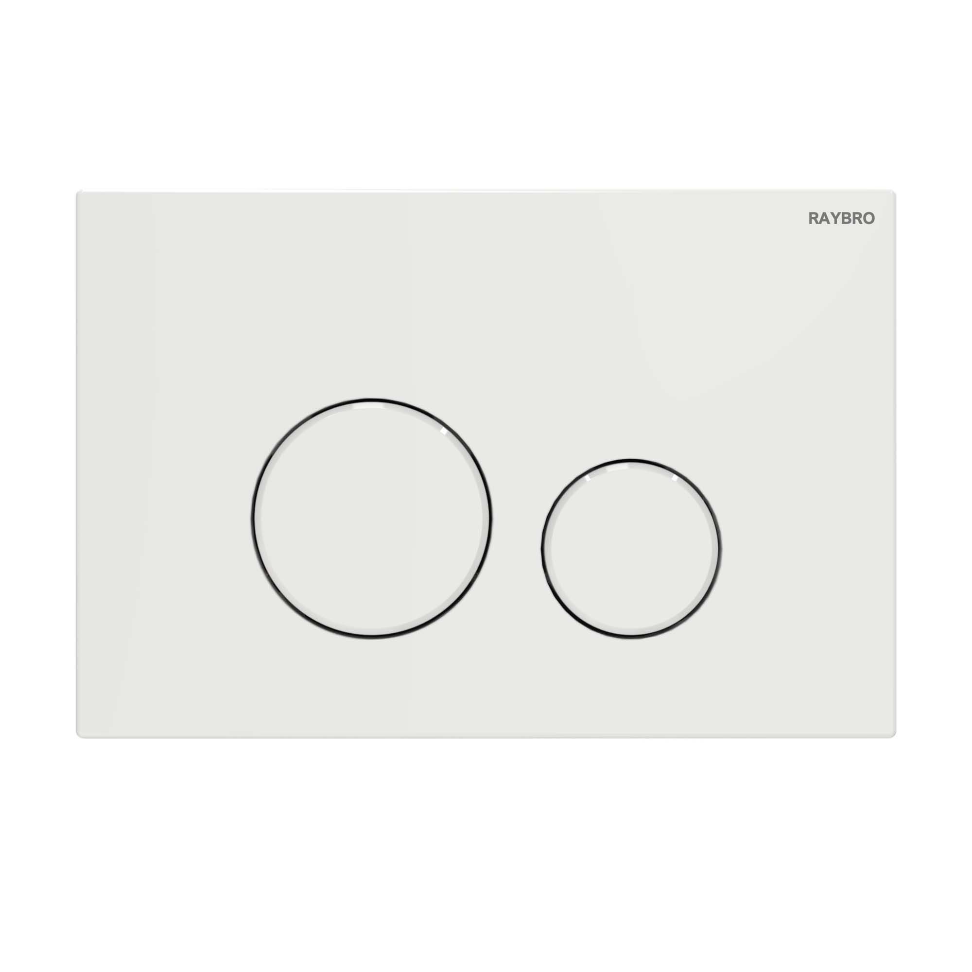 Raybro Innovations Betätigungsplatte CORTADO 15 Weiß für Geberit Сливные бачоки