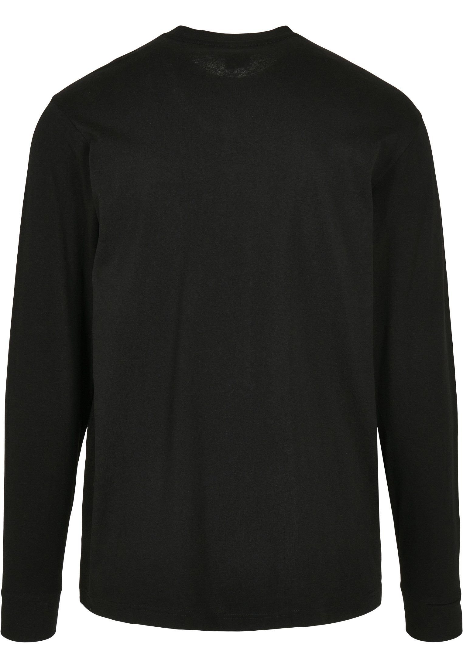 Pocket black Basic Herren CLASSICS Organic URBAN T-Shirt LS (1-tlg)