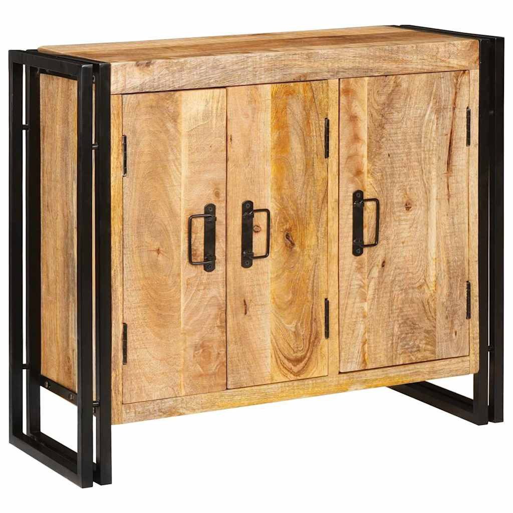 vidaXL Sideboard Sideboard Braun 80 x 33 x 70 cm Massivholz (1 St)