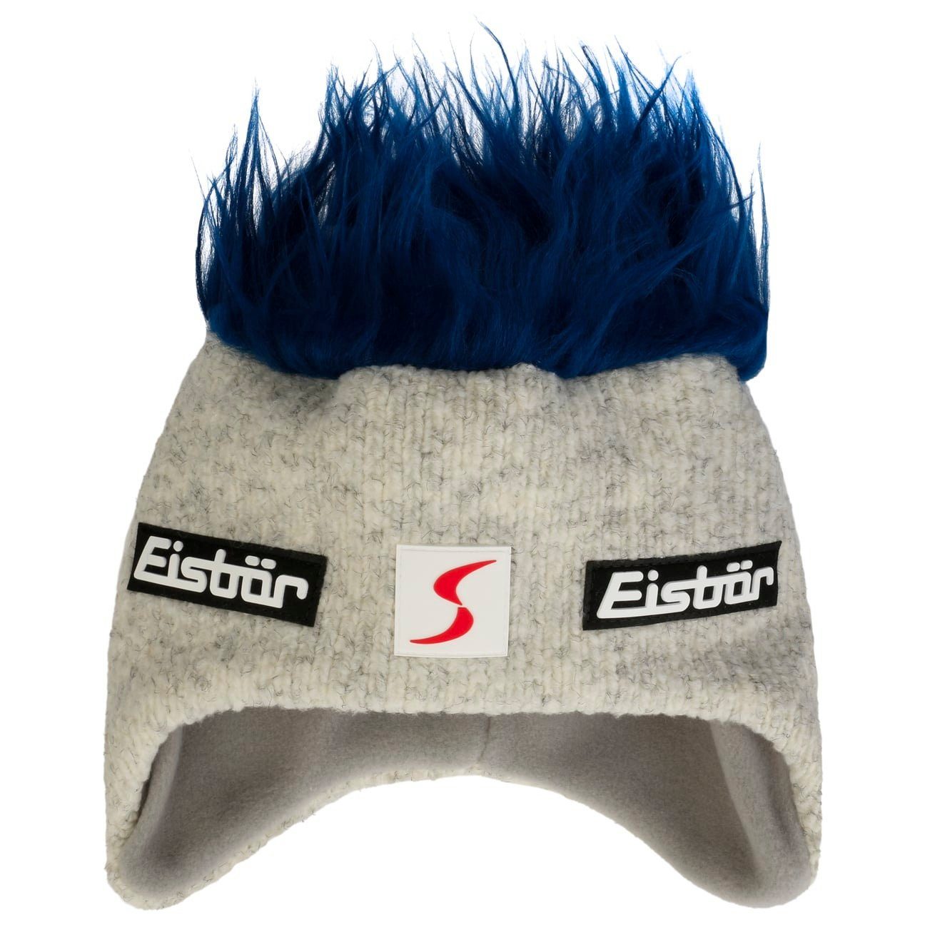 Eisbär Strickmütze (1-St) Wintermütze mit Futter, Made in Austria