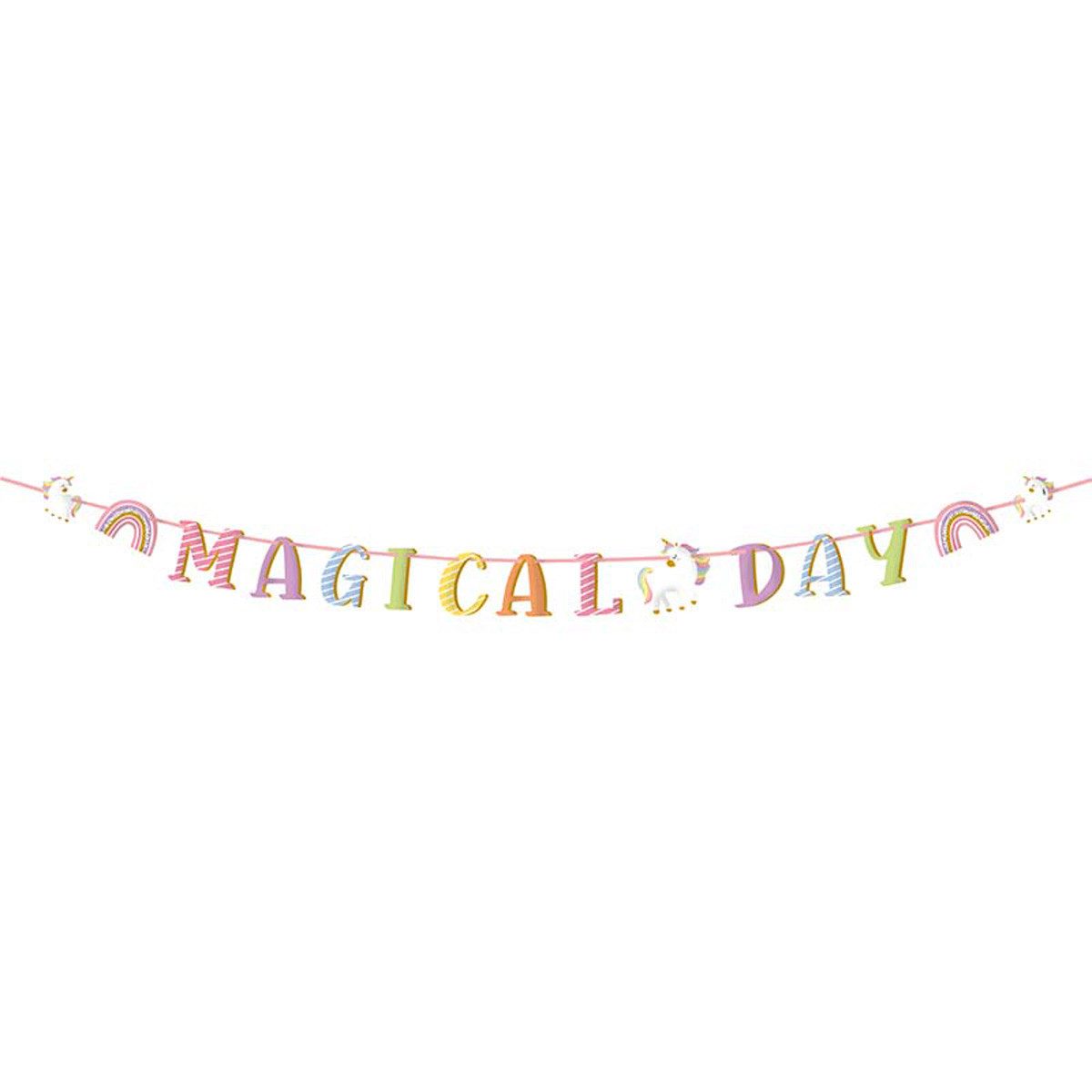 Grabo Hängedekoration Buchstabengirlande Magical Day 300 cm
