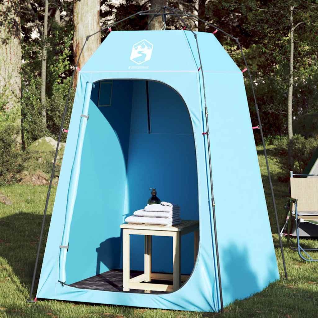 furnicato Faltzelt Sichtschutzzelt Blau Quick Release Wasserdicht, (1 tlg)
