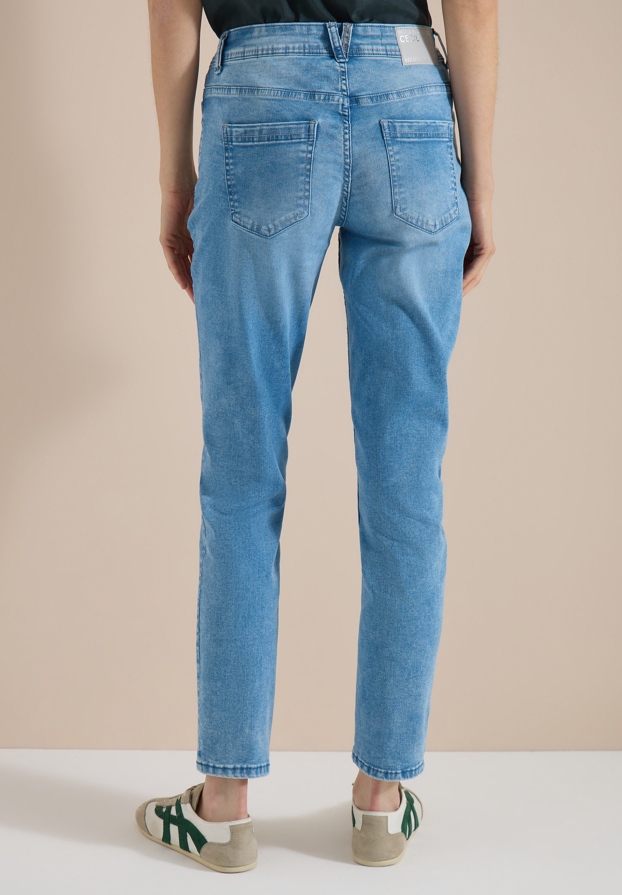 CECIL Comfort-fit-Jeans Middle Waist