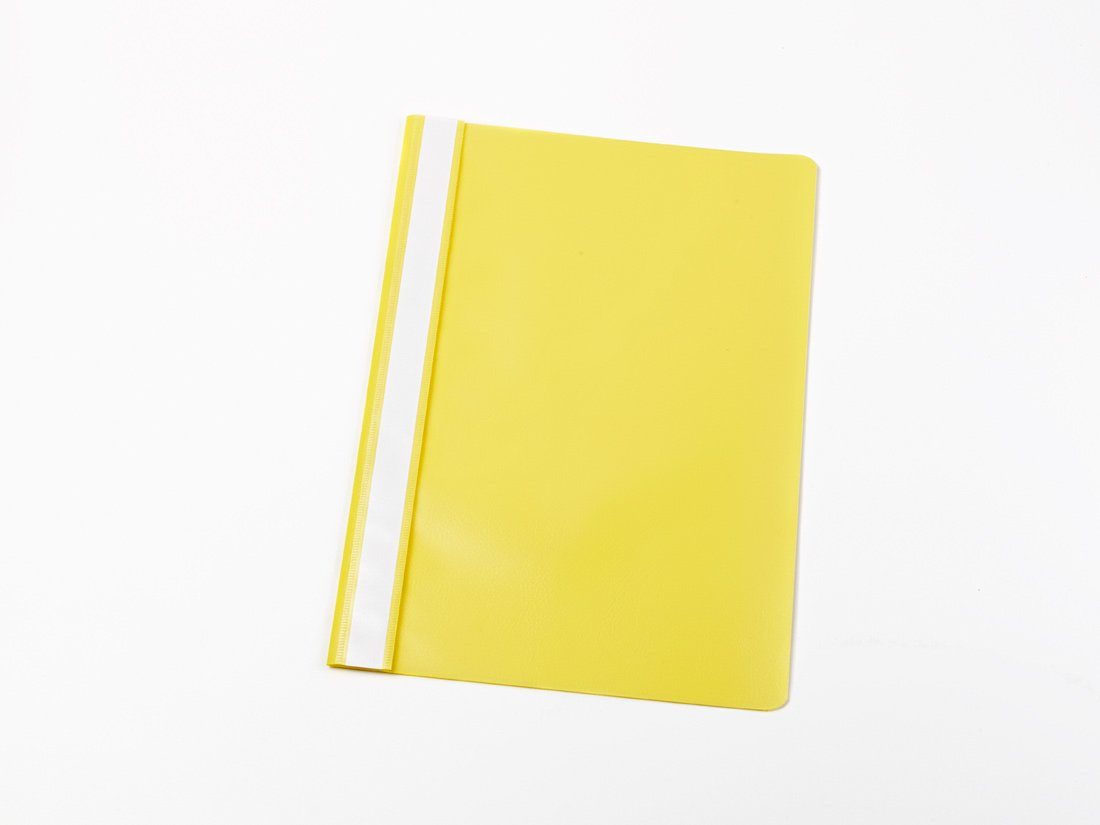 Hefter Schnellhefter DIN A4 / PP / Farbe: gelb