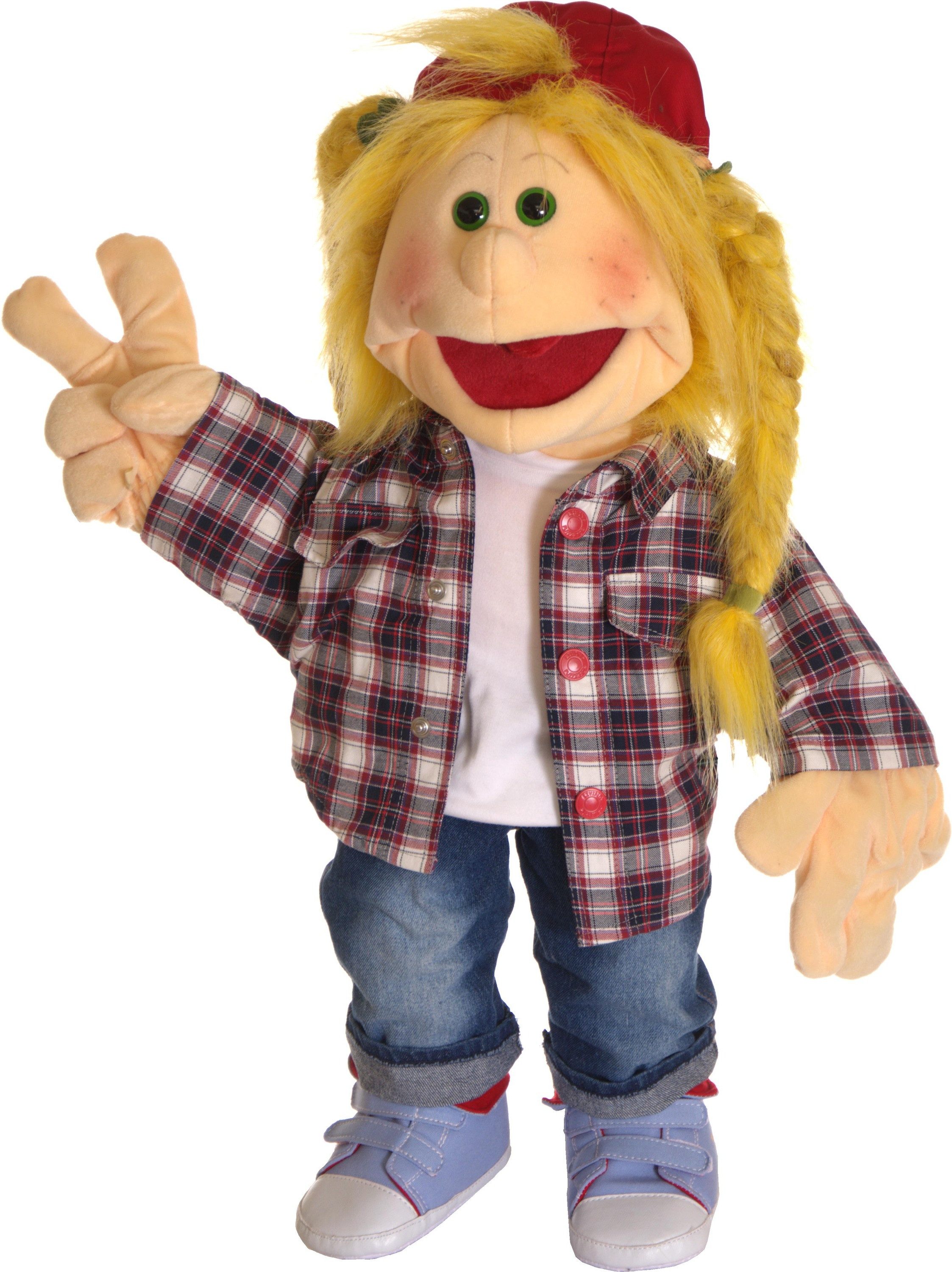 Handpuppe Living Puppets Handpuppe Katie Kickflip W768