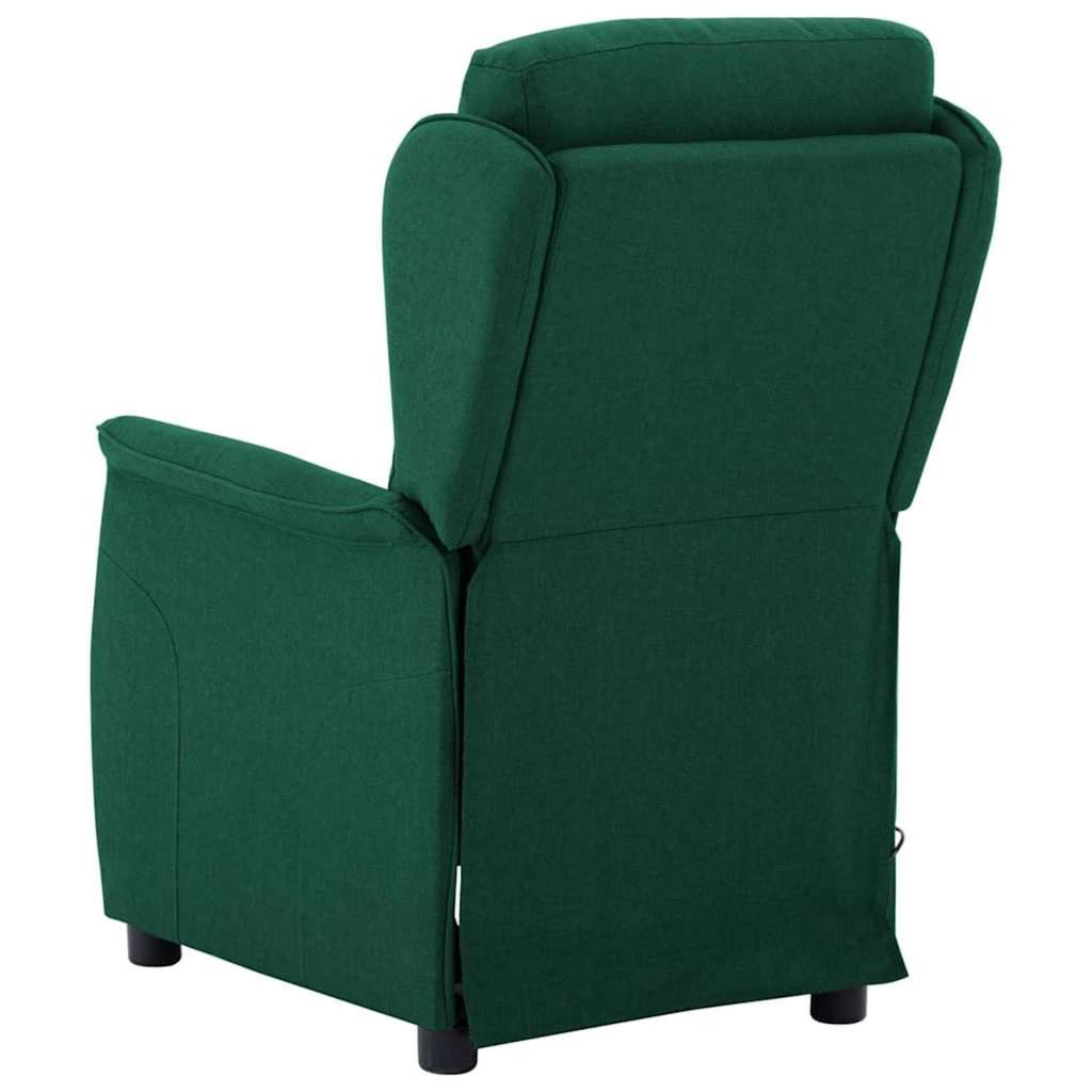 vidaXL Massagesessel Massagesessel Dunkelgrün 93,5 x 67,5 x 101,5 cm Stoff (1-St)