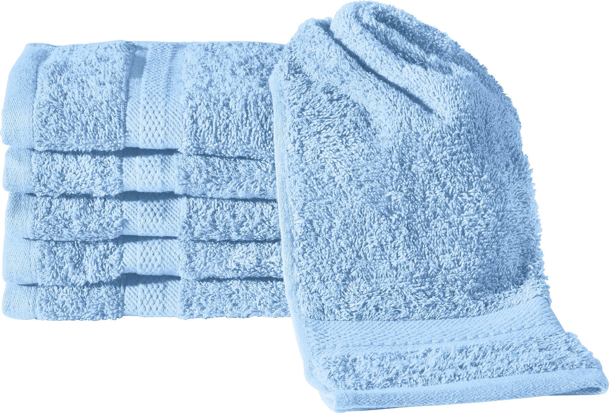 REDBEST Gästehandtuch Gästetuch "Chicago" 6er-Pack, Frottier, Walk-Frottier Uni. Reduzierter Preis € 17,99. Unverbindliche Preisempfehlung € 27,97