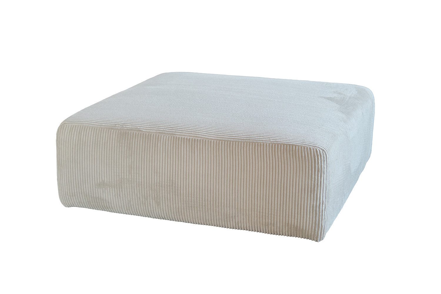 KAWOLA Hocker WIOLO SOFT, Sitzelement für Modulsofa Cord verschiedene Farben