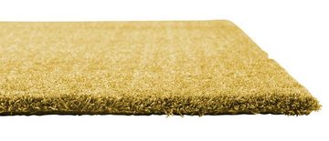 Teppich TOUCH, Gold, 60 x 110 cm, Polyester, Uni, Balta Rugs, rechteckig, Höhe: 20 mm