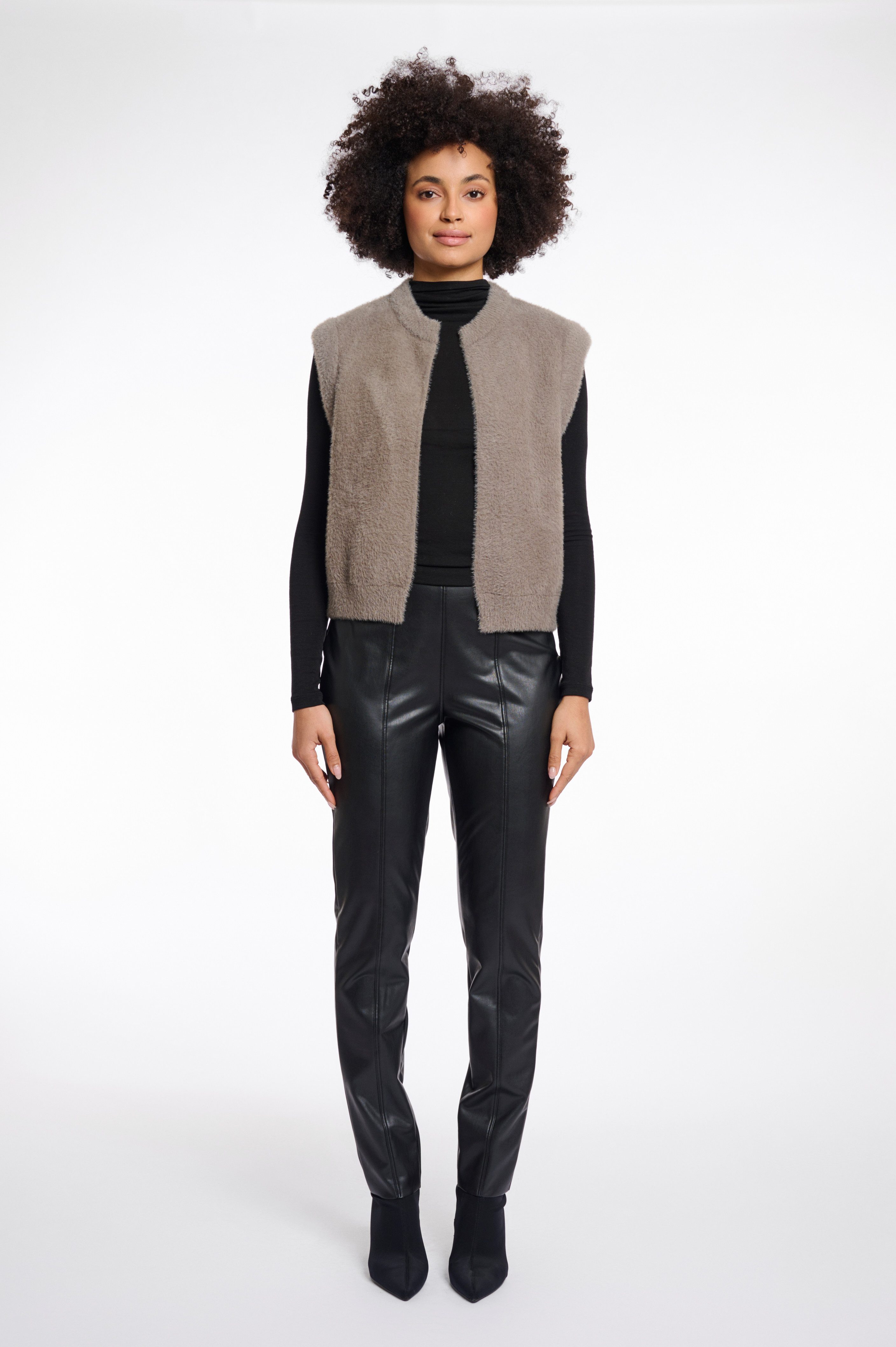 Rino & Pelle Kurzweste ELONA mit Bündchen