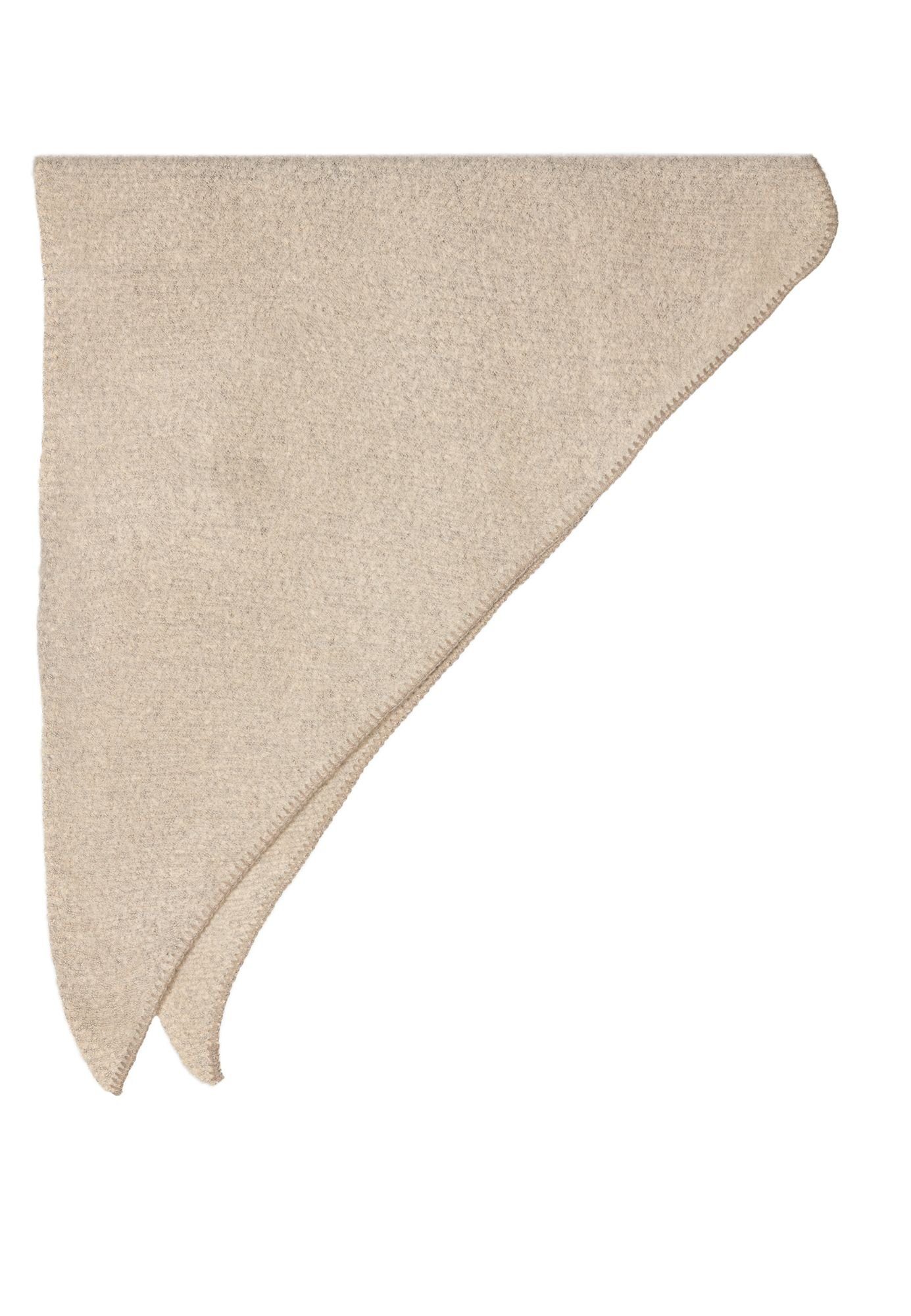 Caspar Modeschal SC525 Damen mitteldicker XXL Winter Schal Dreieckstuch uni günstig online kaufen