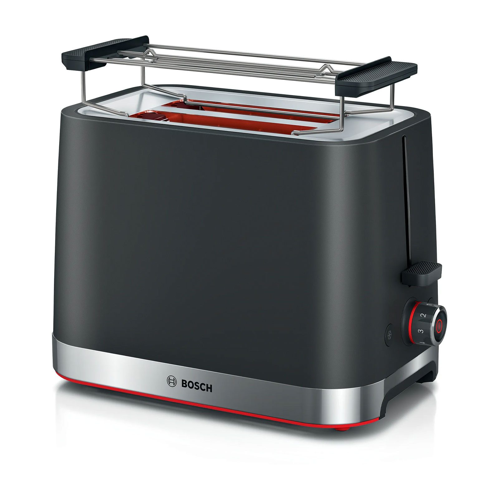 BOSCH Toaster TAT4M223, High Lift: auch kleine Scheiben Brot ganz einfach entnehmen.