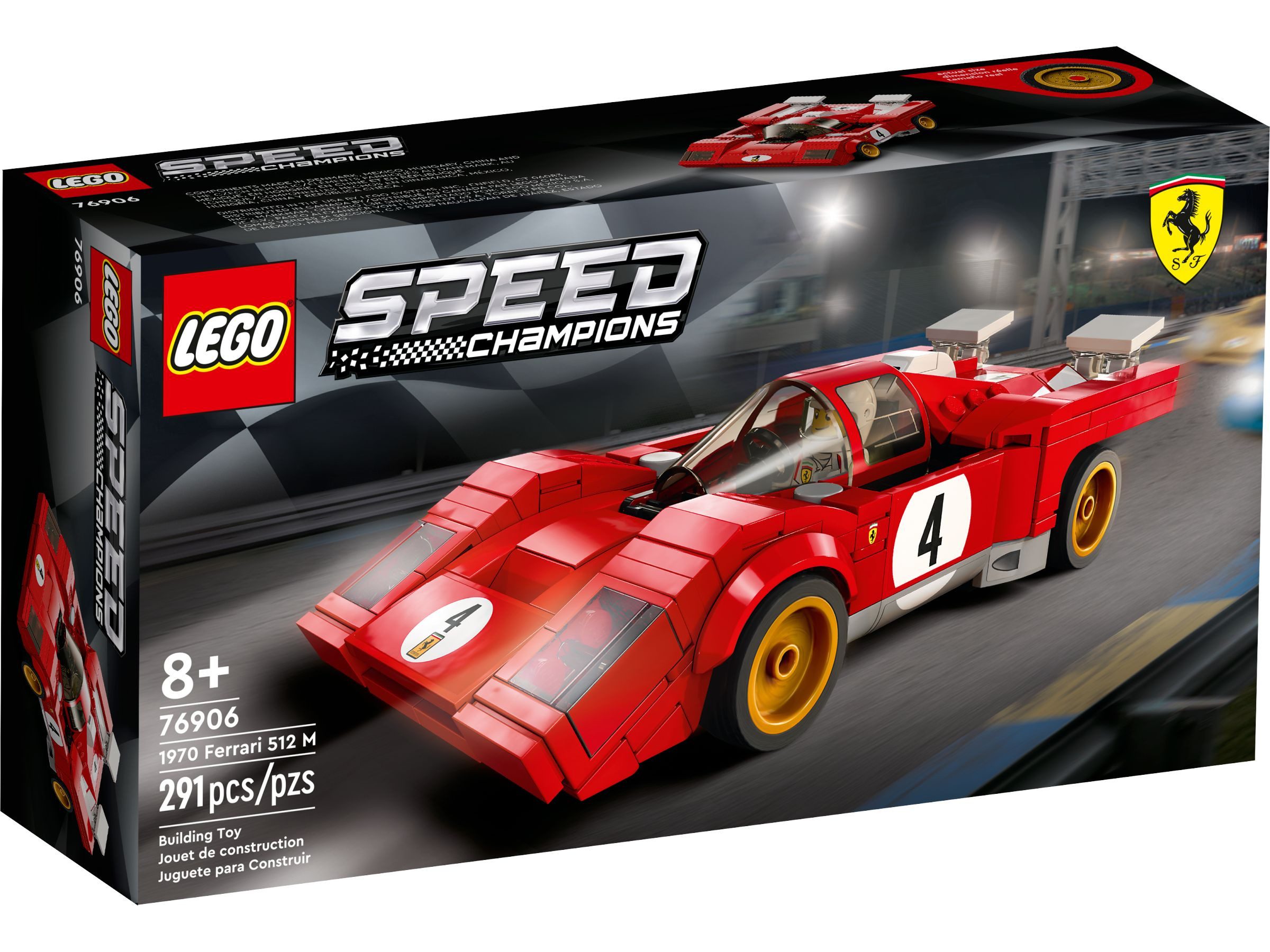 LEGO® LEGO® Speed Champions 76906 1970 Ferrari 512 M Konstruktionsspielsteine