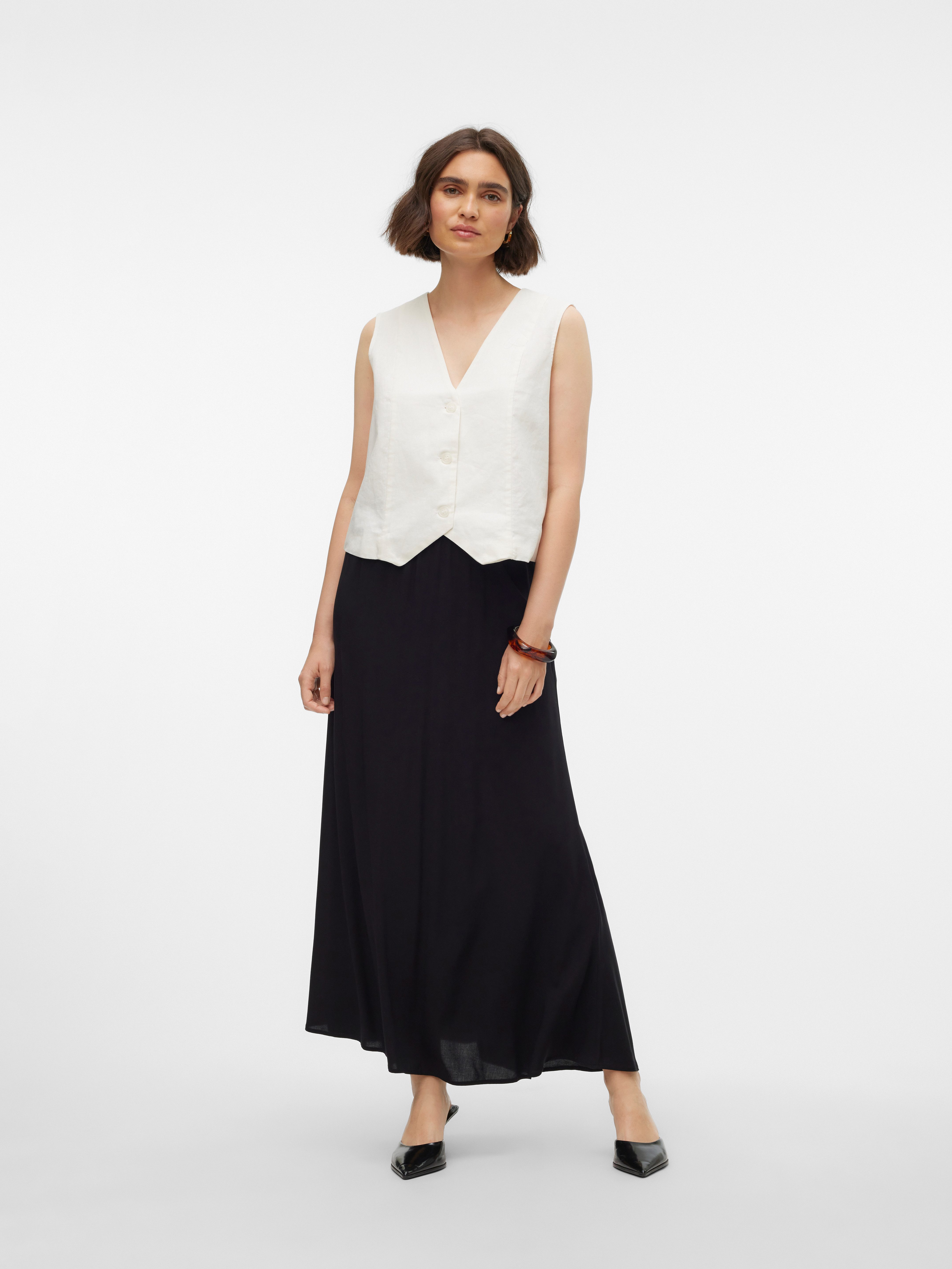 Vero Moda Maxirock VMALBA ANKLE SKIRT WVN GA NOOS