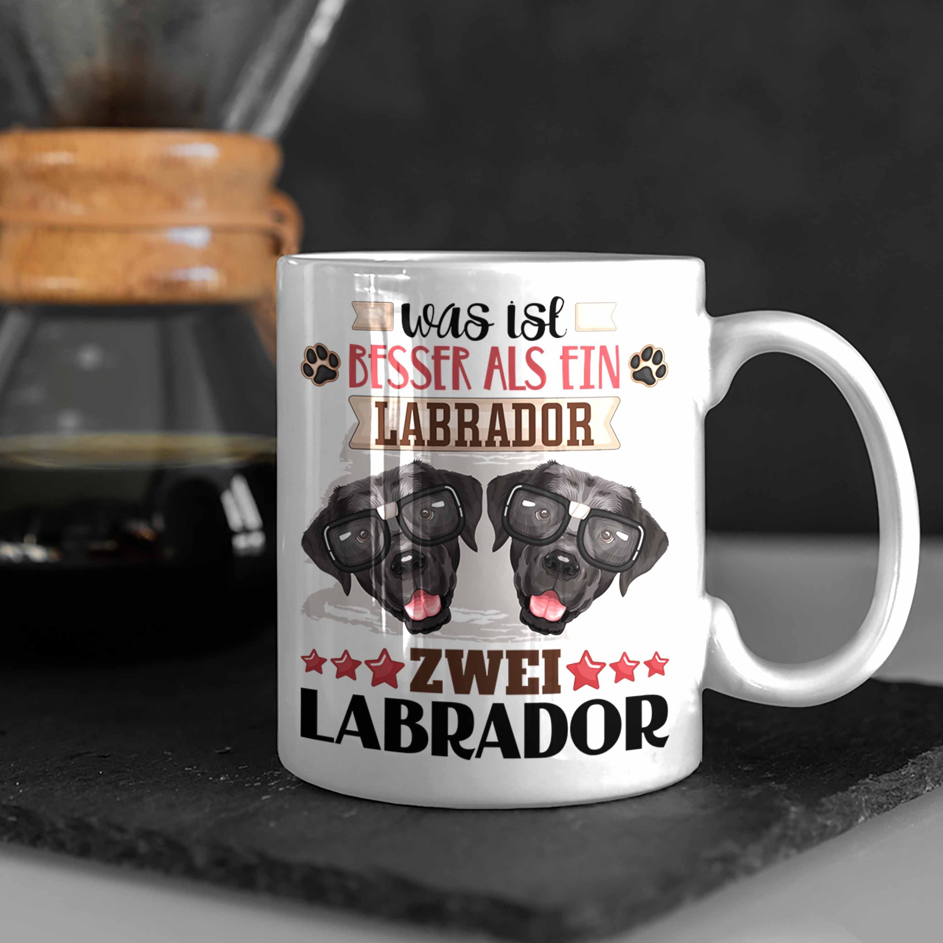 Trendation Tasse Tasse Weiss Geschenk Lustiger Was Besitzer Ist Spruch Geschenkidee Labrador