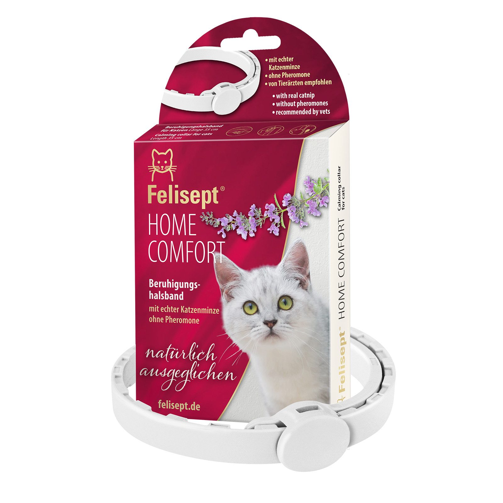 Felisept Katzen-Halsband Felisept Home Comfort Beruhigungs-Halsband 35 cm