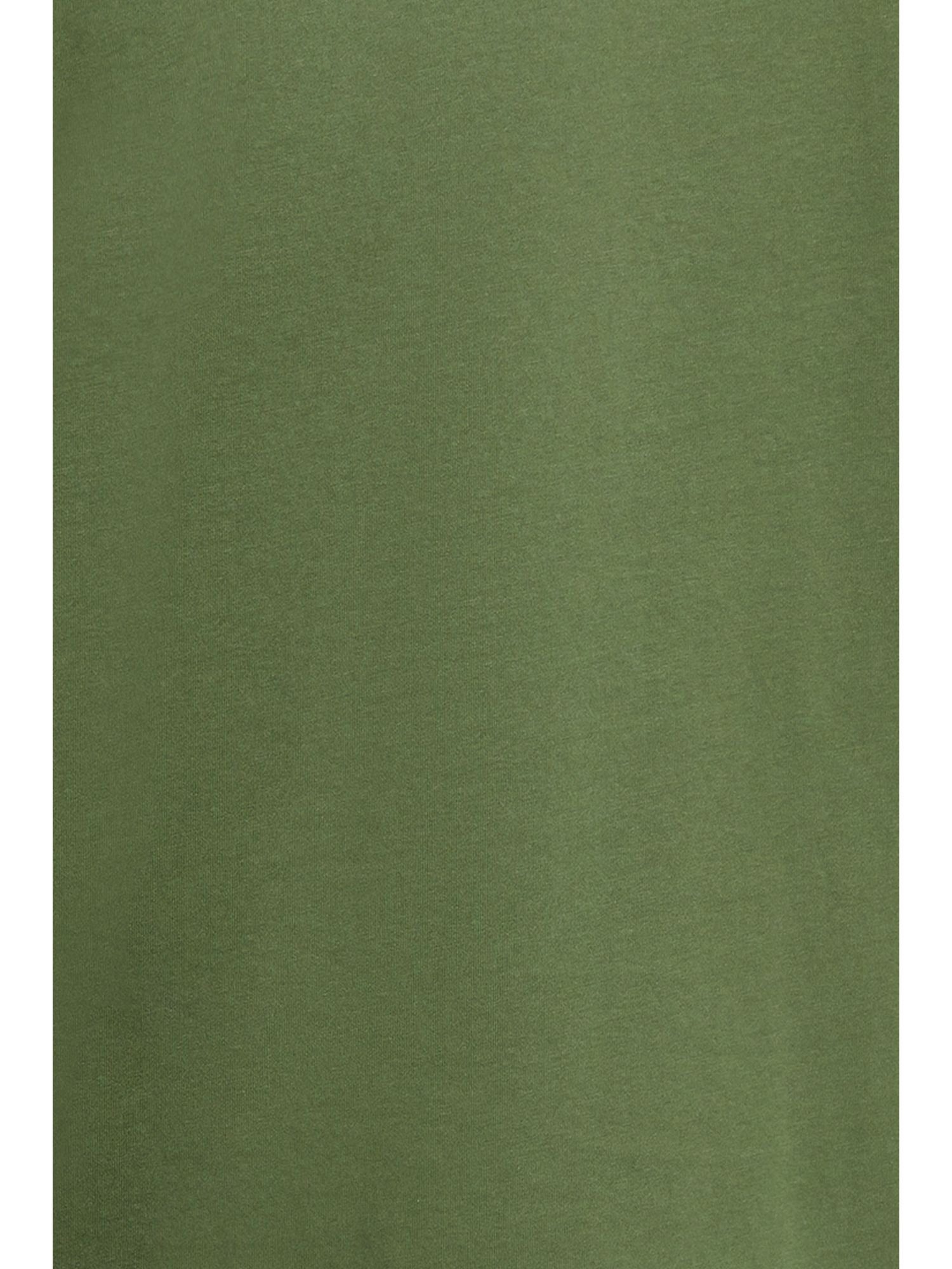Esprit T-Shirt T-Shirt mit (1-tlg) FOREST Landschafts-Print abgesetztem