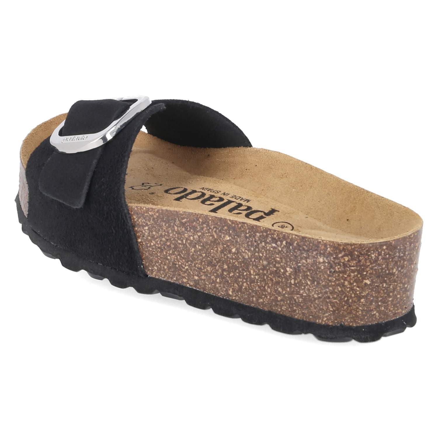 Palado Palado PALA-251-781589-07 Damen Rauleder black Pantolette