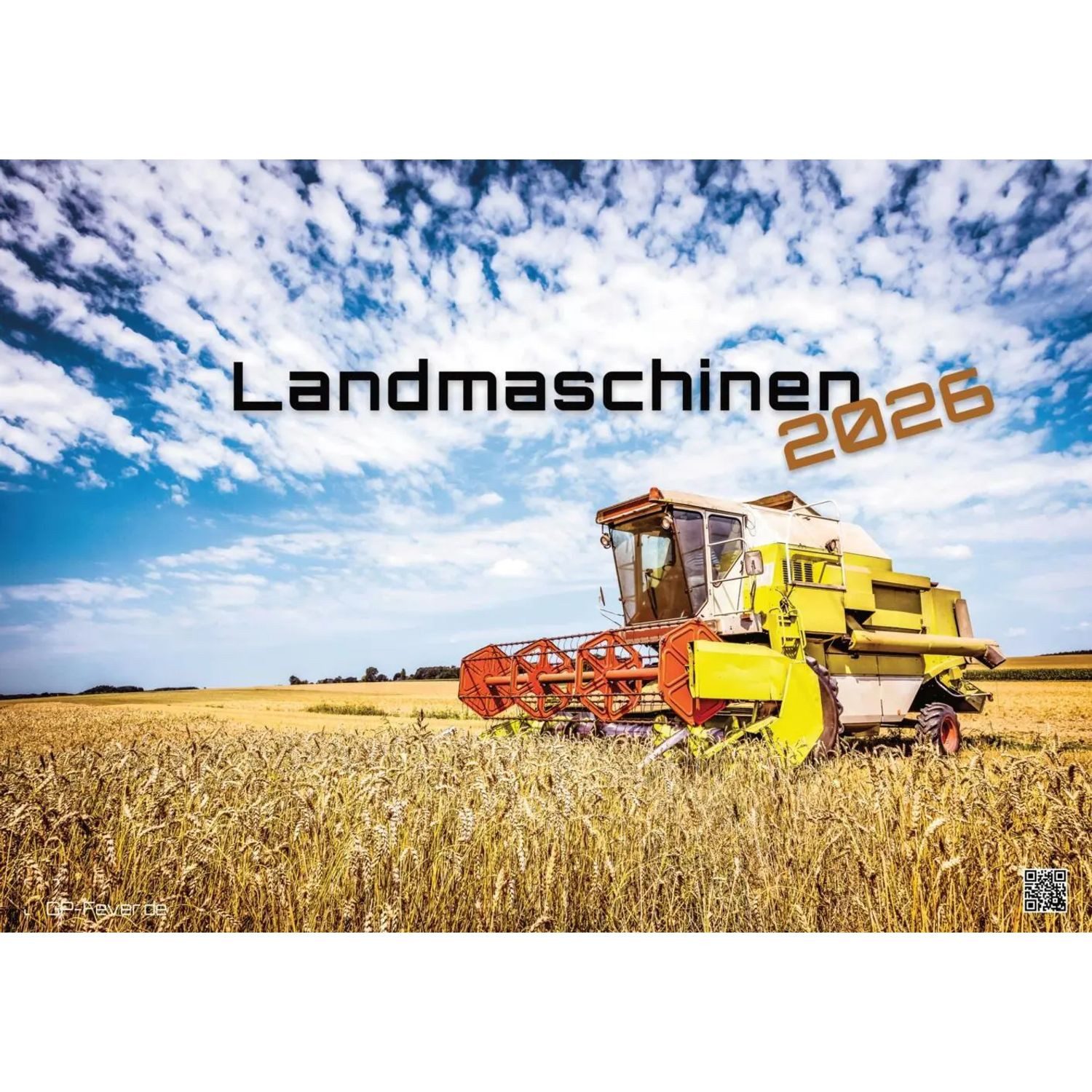 Landmaschinen - Traktor - 2026 - Kalender DIN A3