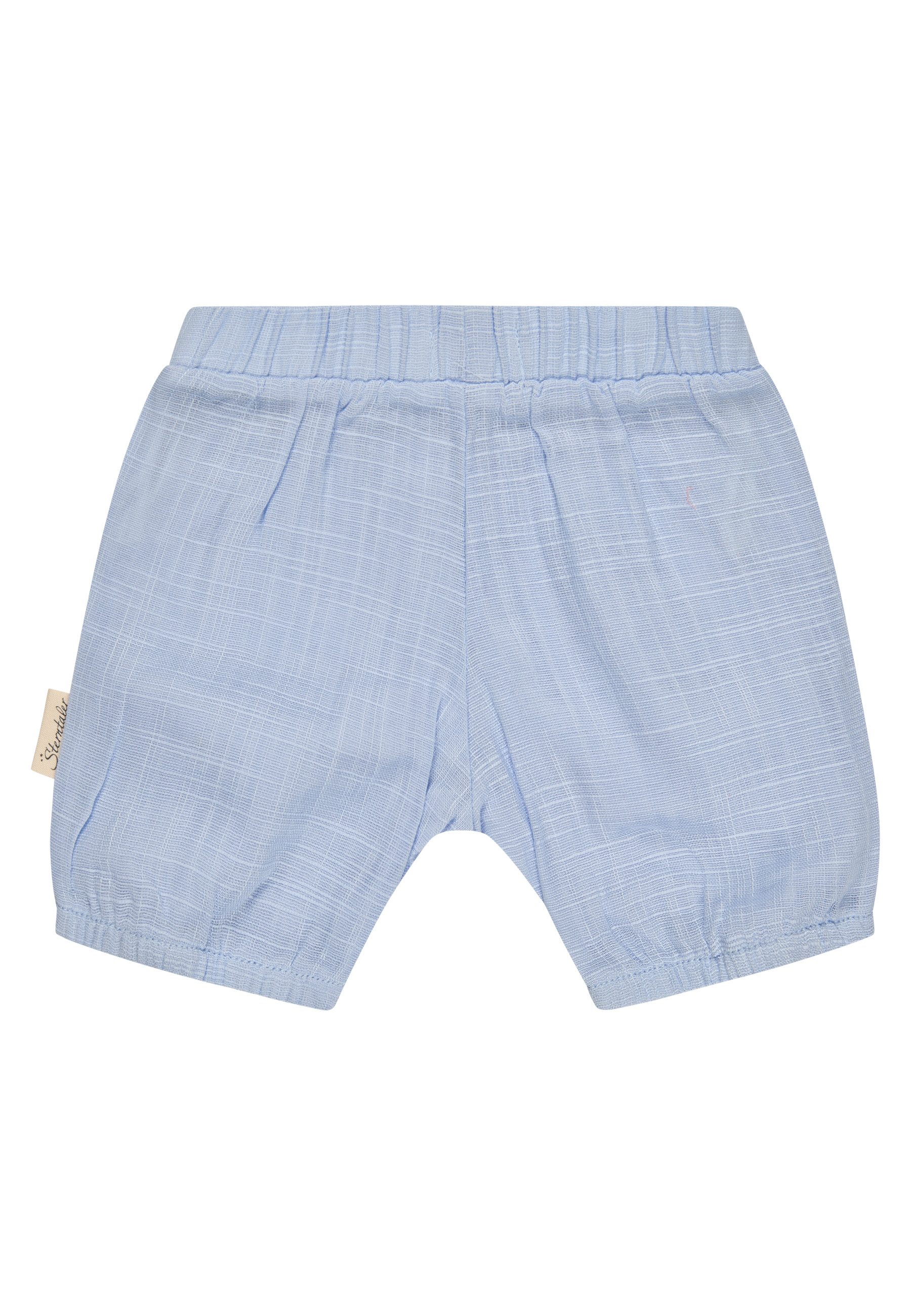 Sterntaler® Shorts Shorts Leinenoptik (1-tlg) Shorts, leichte Leinenoptik, elastisches Bündchen, Kokosknöpfe vorn