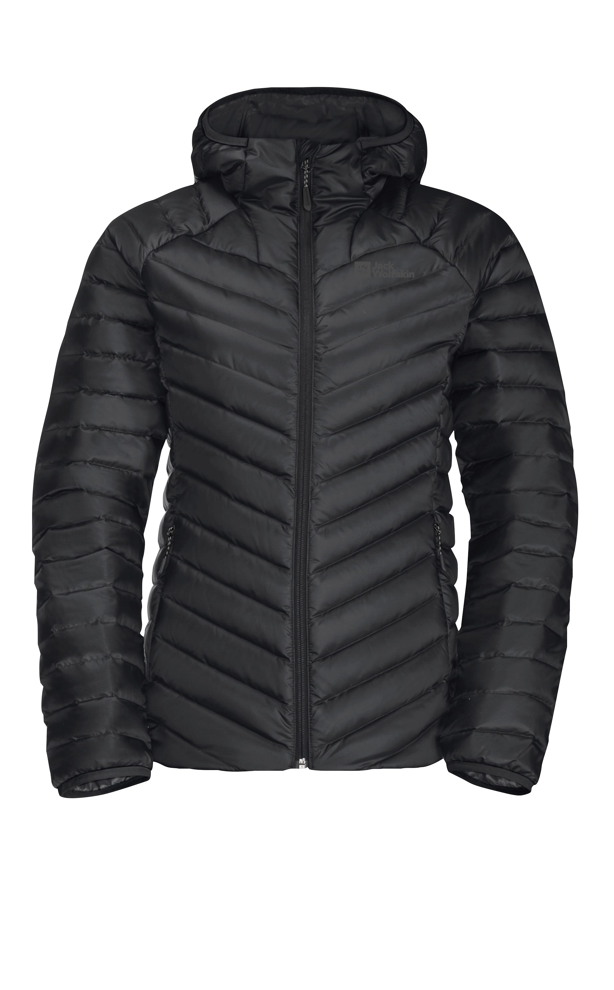 DOWN PASSAMANI mit W Jack HOODY Daunenjacke Wolfskin Kapuze