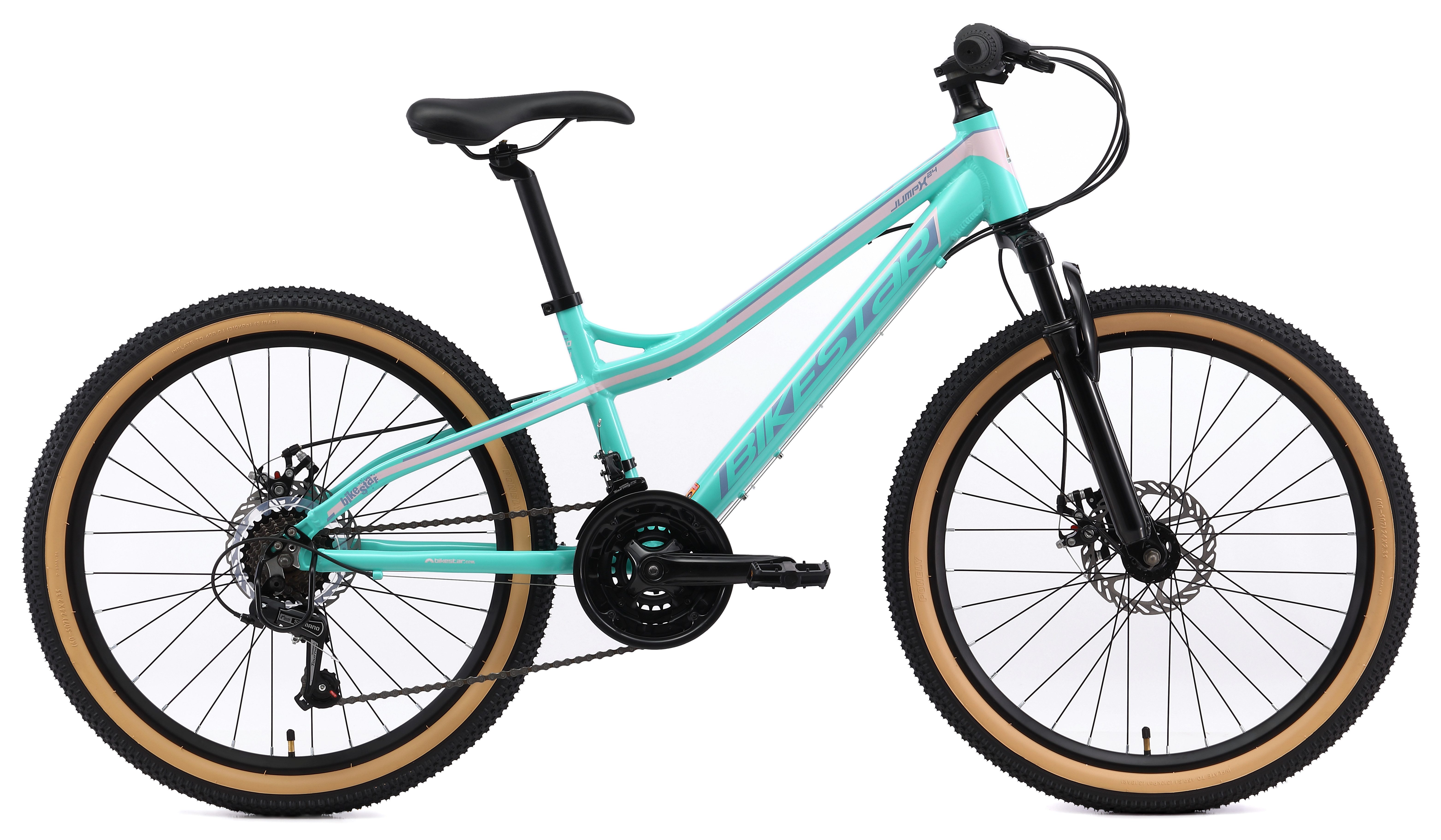 Bikestar Jugendfahrrad, 21 Gang Shimano RD-TY21 Schaltwerk, Kettenschaltung
