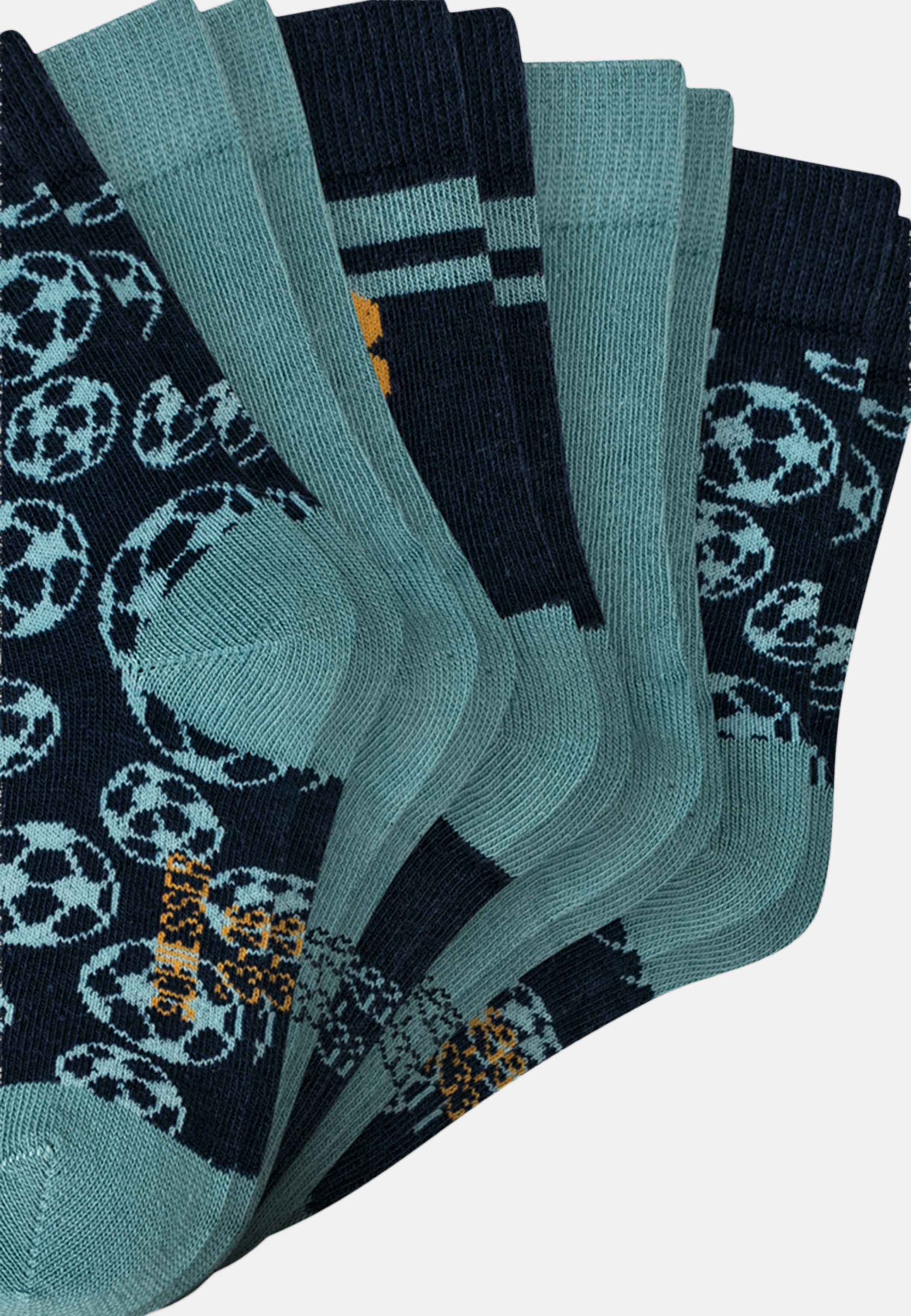 Schiesser Langsocken 10er Pack Basic (Spar-Set, 10-Paar) Socken - Baumwolle - Atmungsaktiv - Angenehmer Tragekomfort