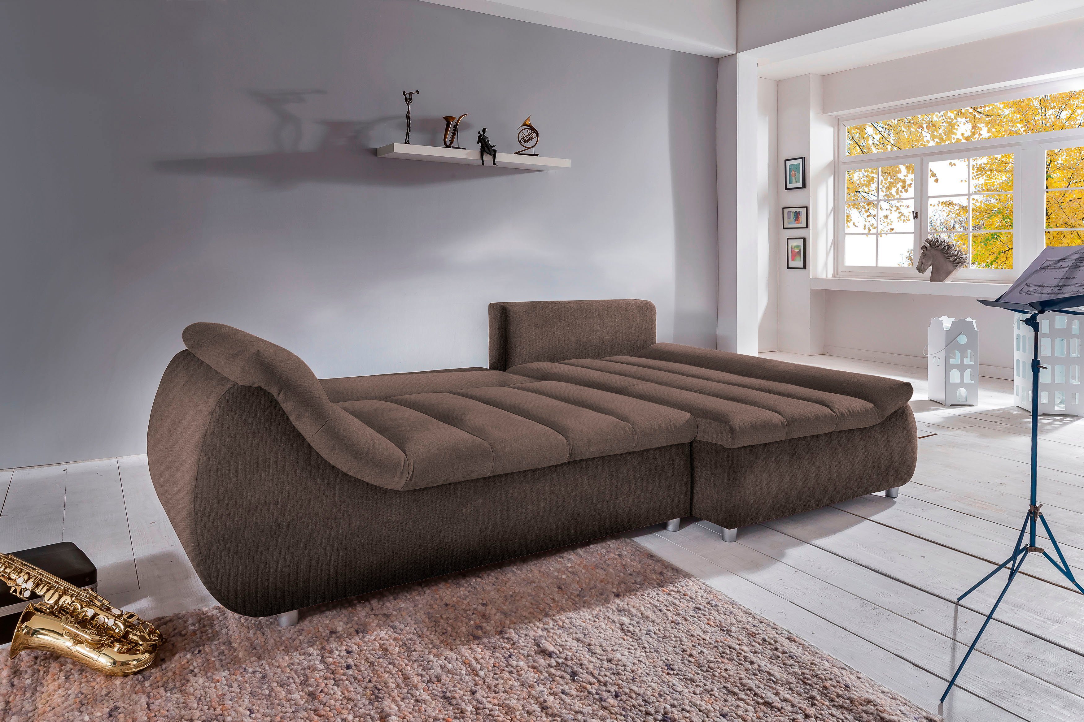 INOSIGN Ecksofa Imola elegant und bequem, günstig online kaufen