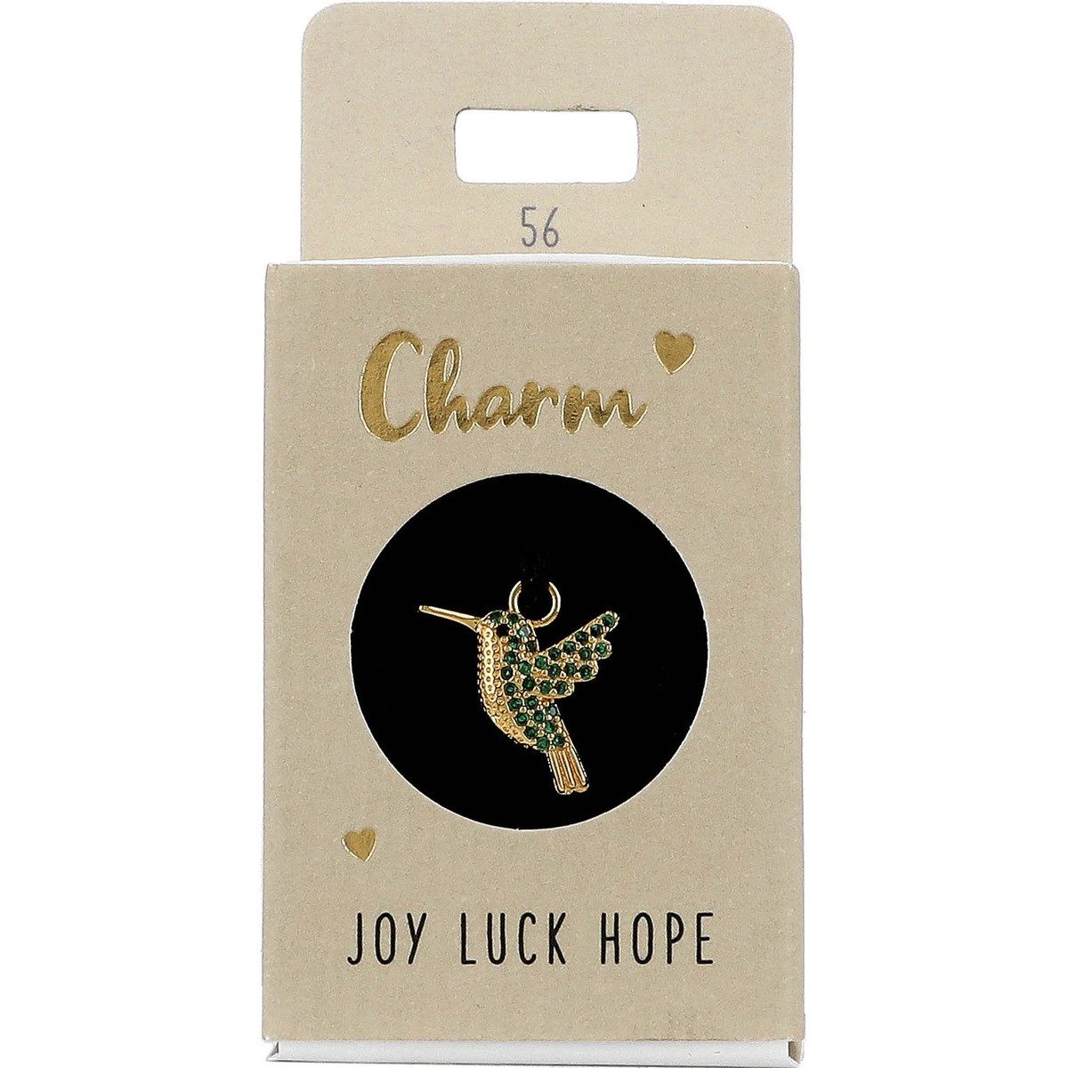 C. KREUL Kette und Anhänger Set DEPESCHE Charm Motiv 56