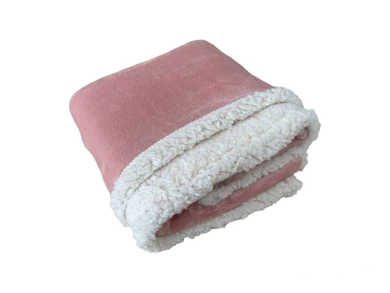 Kinderdecke Baby Kuscheldecke in Teddy Plüsch Qualität