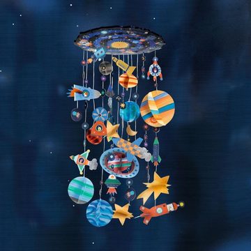 DJECO Kreativset DIY Mobile Sonnensystem Bastelset für Kinder ab 7 Jahre