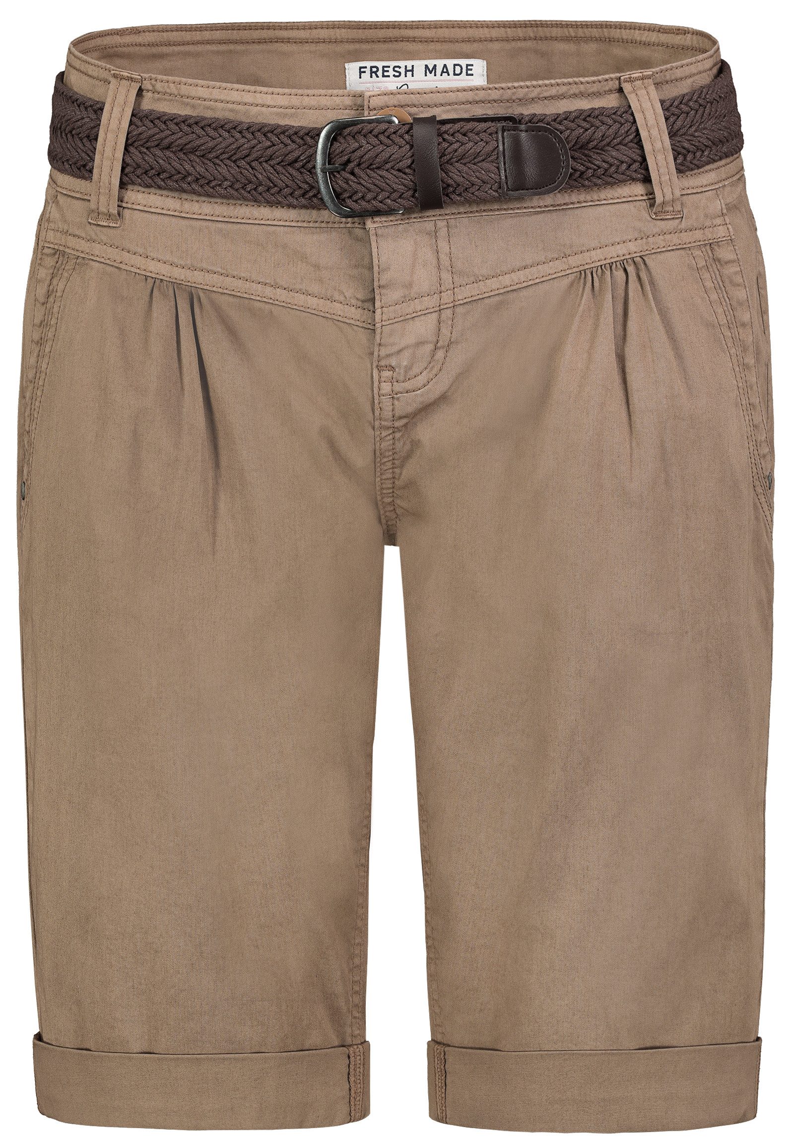 Fresh Made Bermudas Sommerliche mit geflochtenem günstig online kaufen