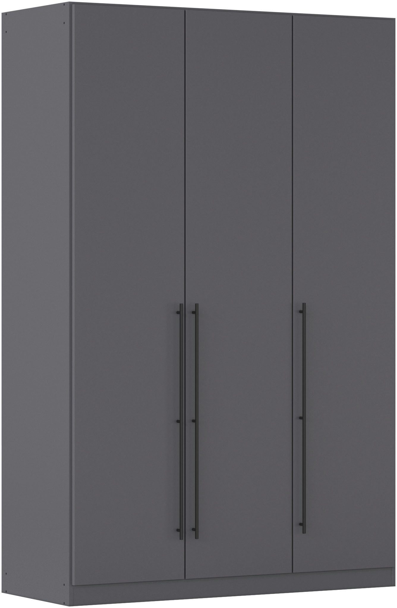 OTTO home Kleiderschrank Mehrzweckschrank Aktenschrank Möbel Mietswohnung Schlafzimmer AVOLA (3 verschiedene Ausstattungen BASIC/CLASSIC/PREMIUM (inkl. SOFT-CLOSE) mit hochwertigen Stangengriffen in Schwarz aus Metall MADE IN GERMANY