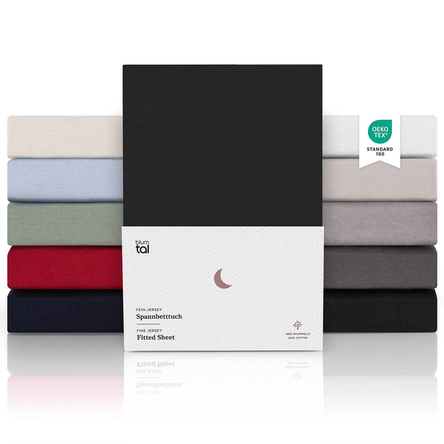 Blumtal Spannbettlaken Blumtal Premium Spannbettlaken, Standard günstig online kaufen