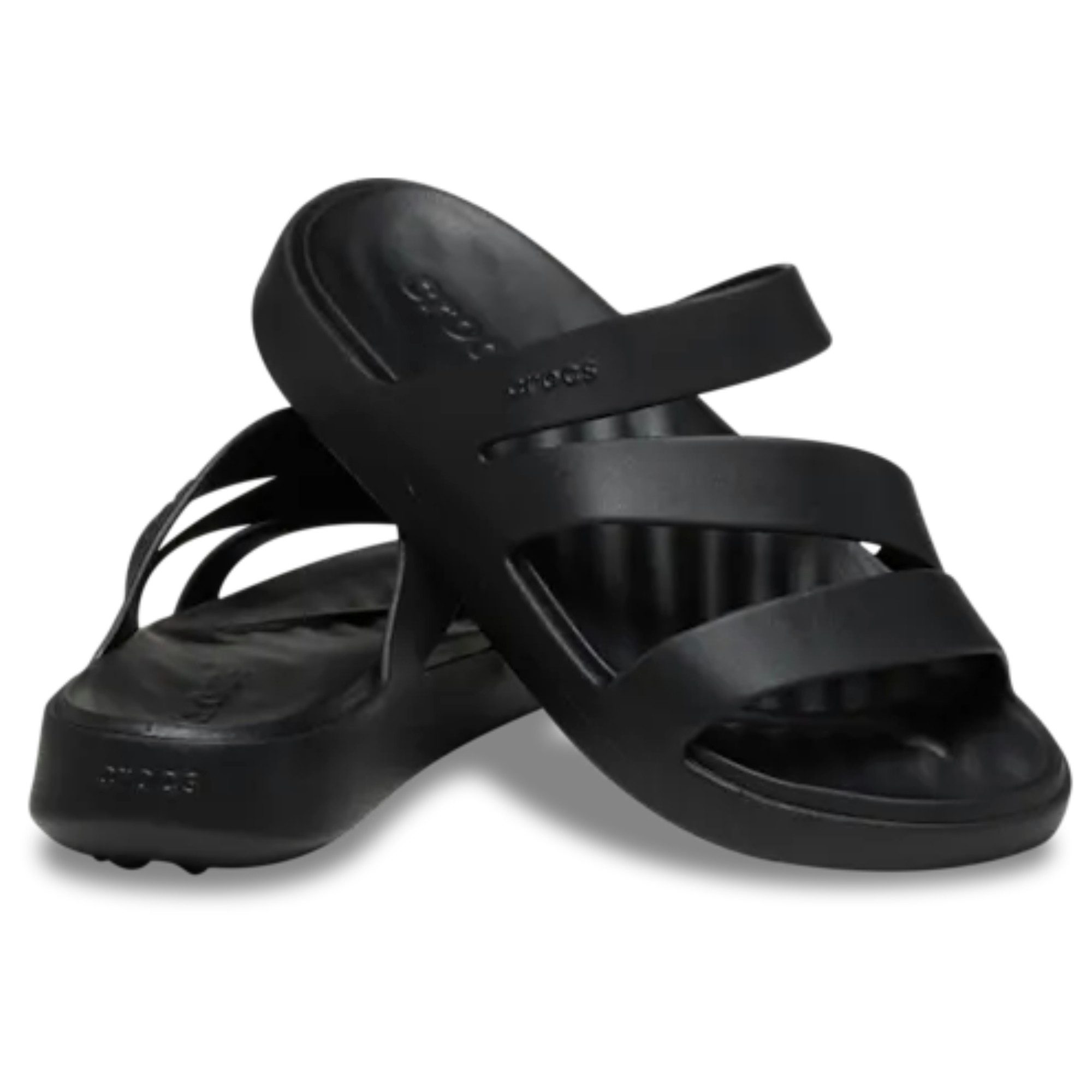 Crocs Getaway Strappy - Black Sandale günstig online kaufen