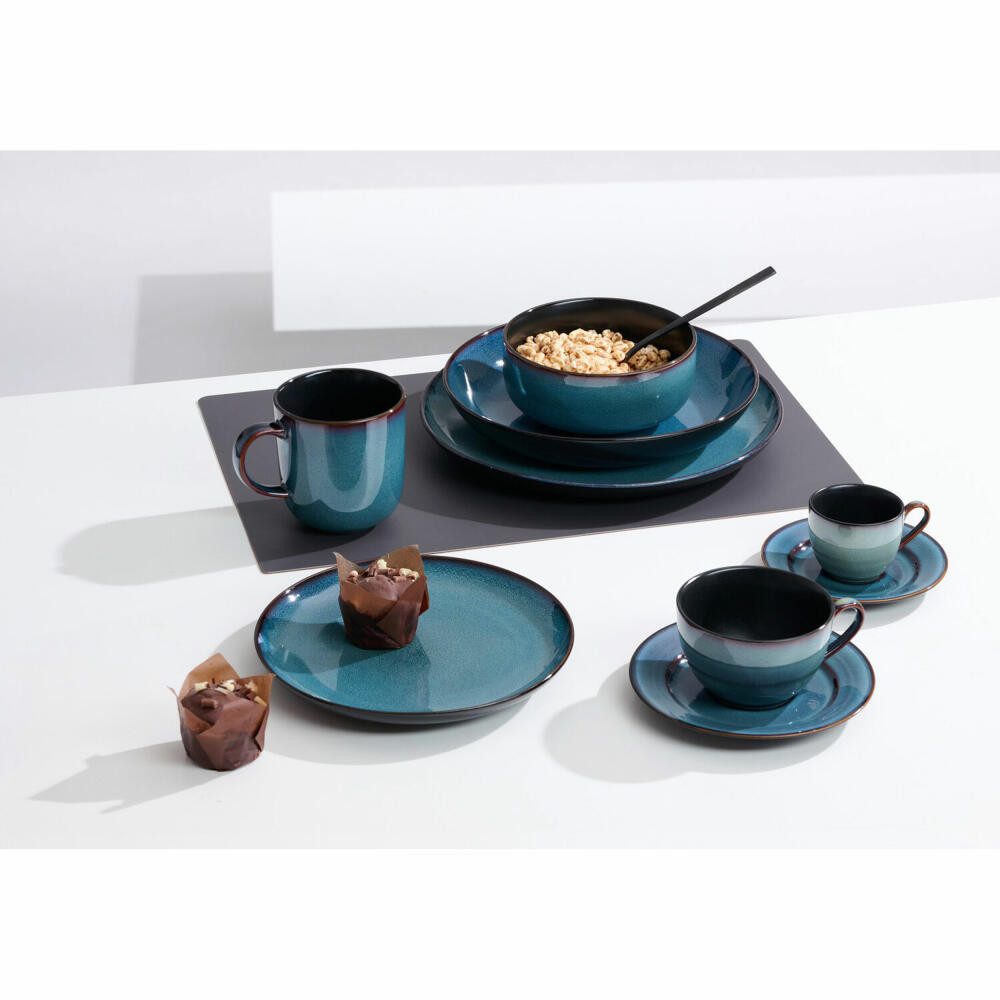 Ritzenhoff & Breker Schale Bali Blau Ø 14.5 cm, Steinzeug