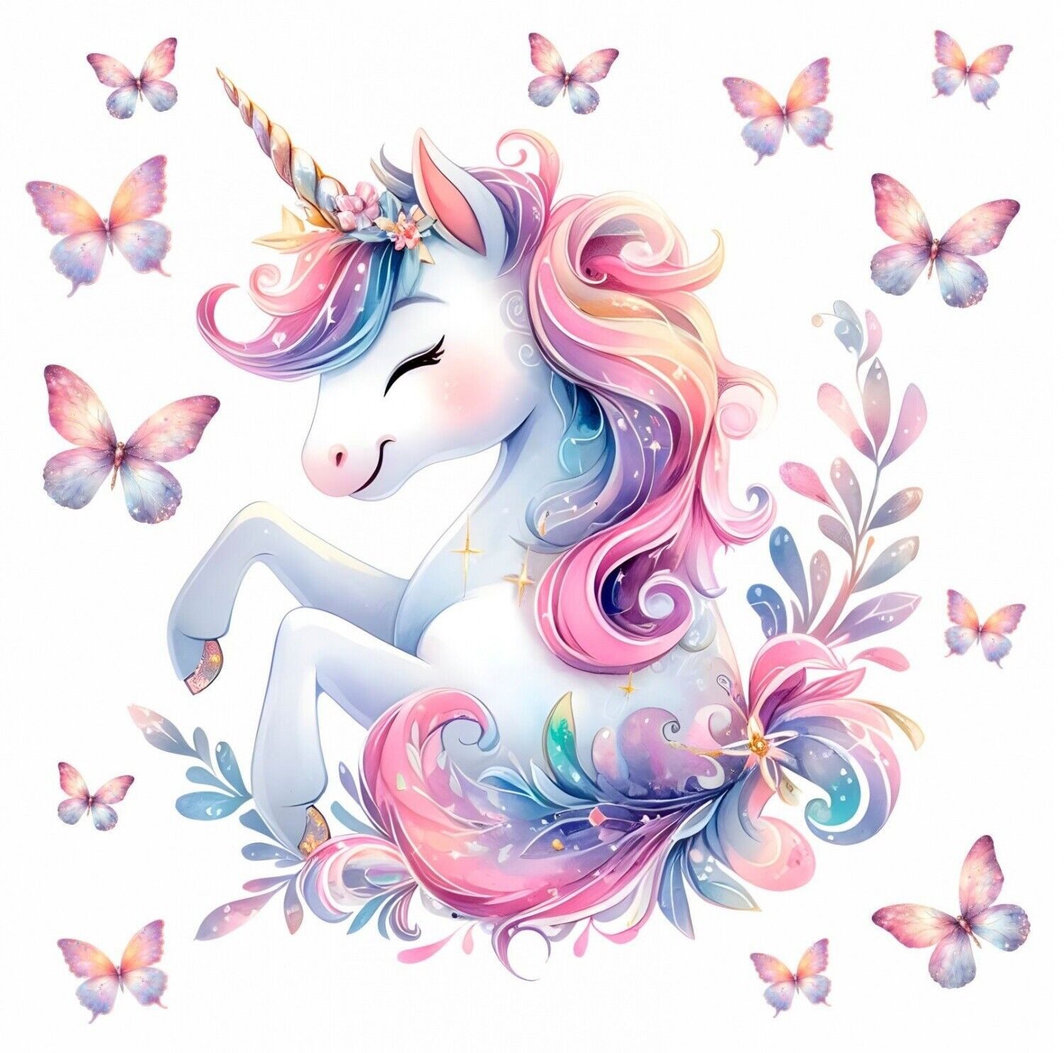 nikima Wandtattoo 248 Wandtattoo Einhorn mit günstig online kaufen