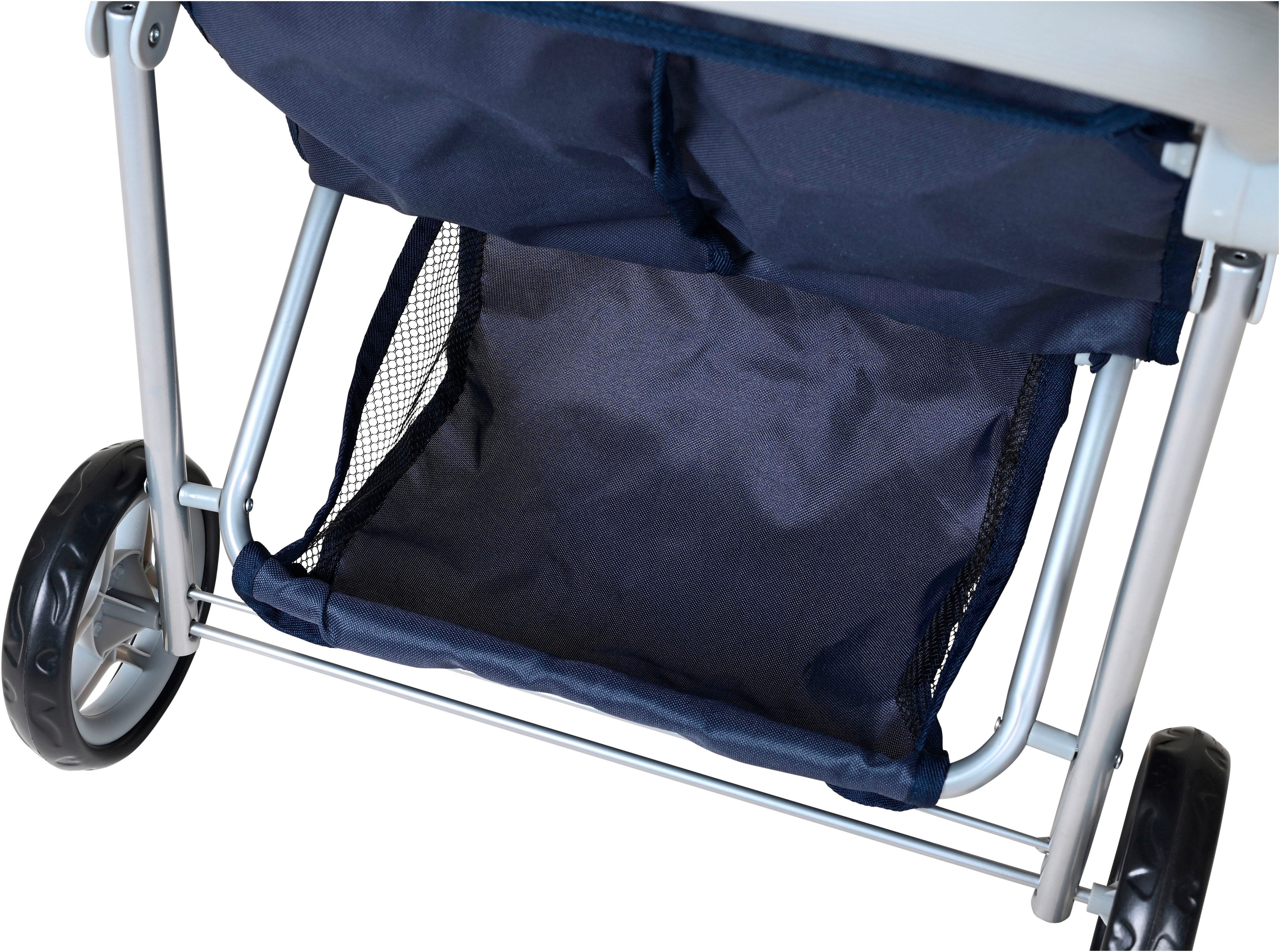 Knorrtoys® Puppen-Zwillingsbuggy Duo - princess blue