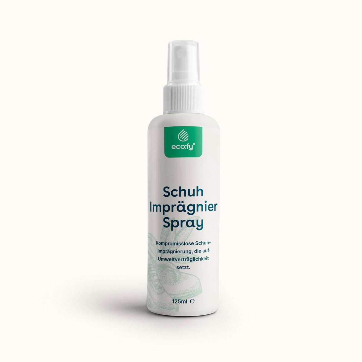 Kunststoff aus eco:fy Flasche Schuh-Imprägnierspray, Schuh-Imprägnierung 100% recyceltem