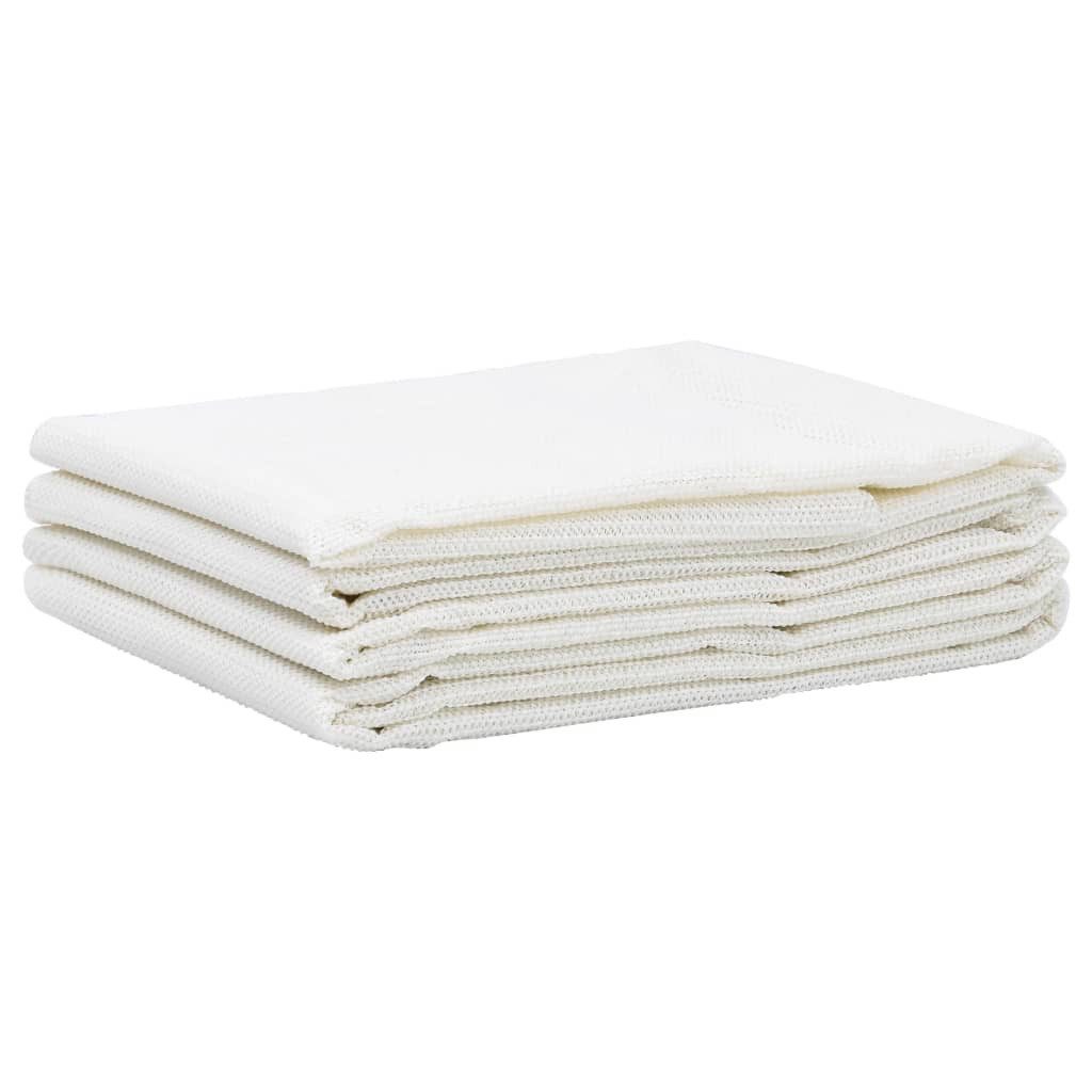 vidaXL Outdoorteppich Zeltteppich 200x500 cm Weiß Camping Teppich Vorzelt Outdoor Terrasse, Maschinengewebt, Höhe: 500 mm