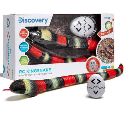 Discovery Kids RC-Tier Kingsnake, 66,7 cm, mit LED Augen, Sound, ferngesteuerte Schlange