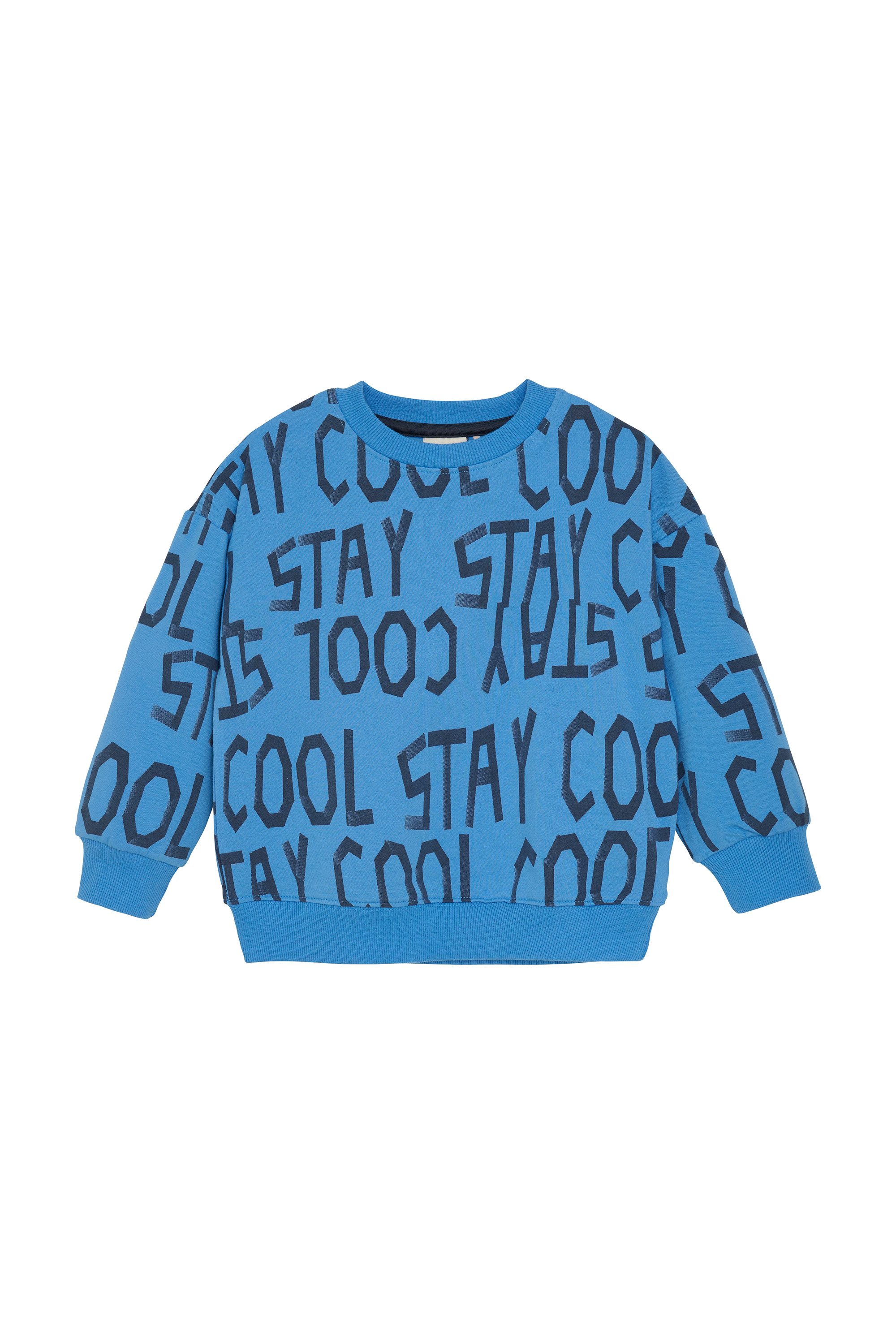 Minymo Sweater MISweatshirt LS AOP Stylisches Longsleeve