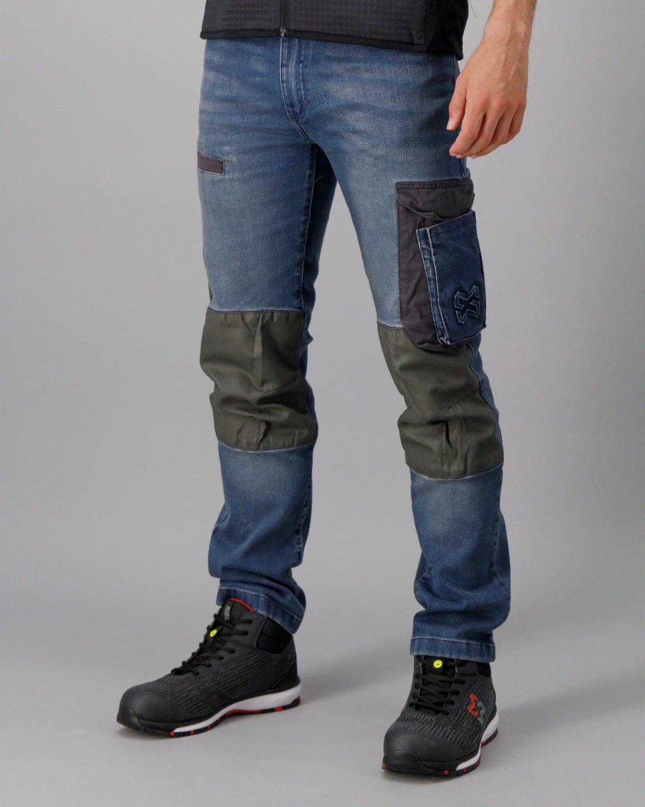 Würth MODYF Workerjeans Janus Denim-Arbeitsjeans für Handwerker Moderne Arbeitsjeans für Herren – Bild 3 von 5