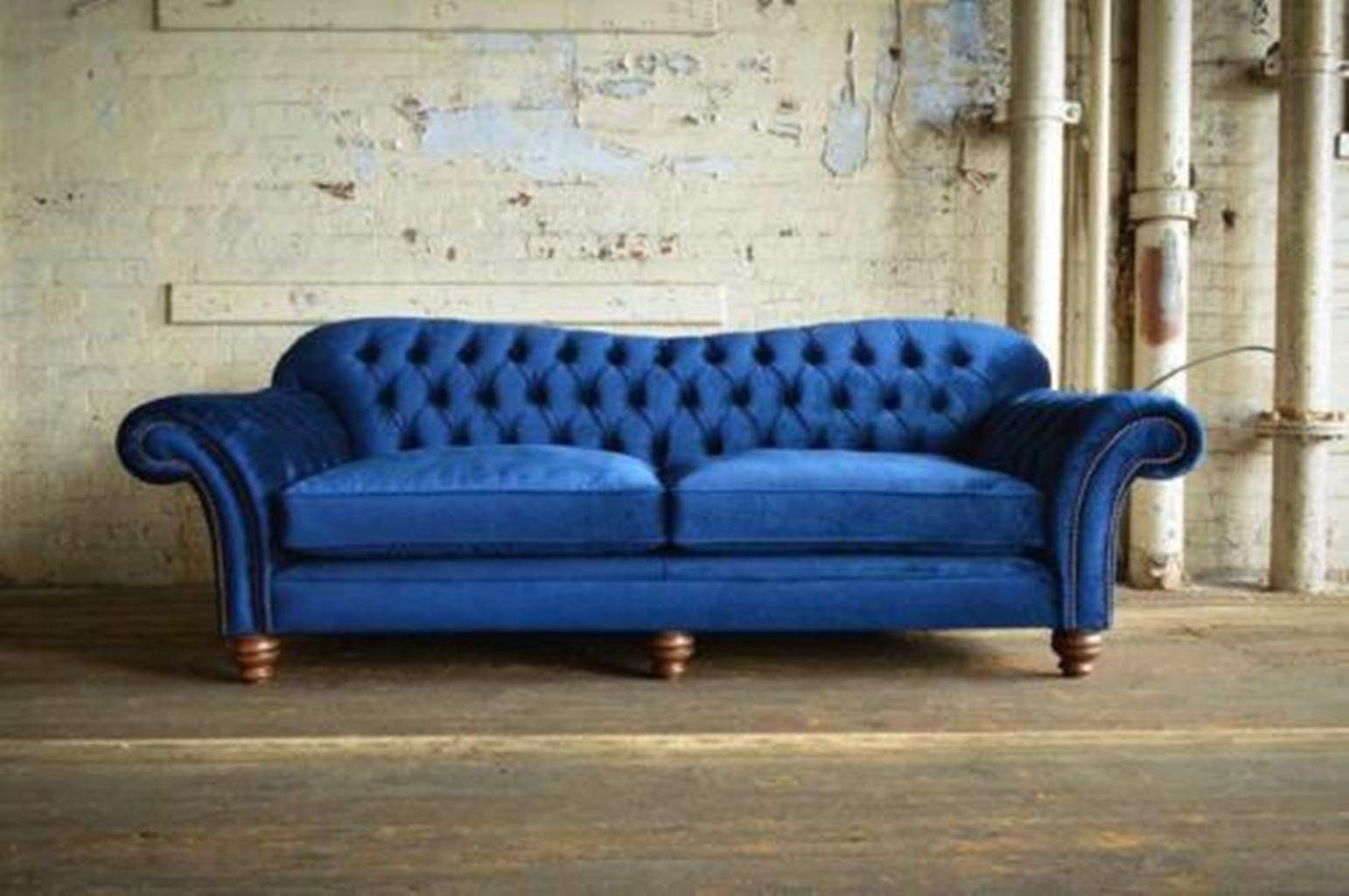 Sofa JVmoebel Textil Couch XXL Couchen Big Designer Chesterfield sofa Chesterfield-Sofa,
