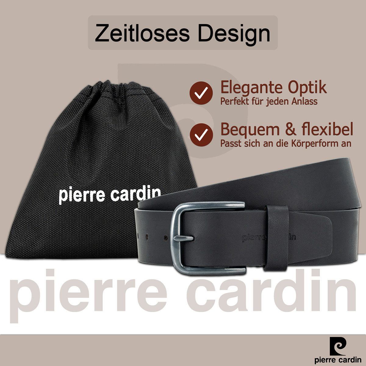 Pierre Cardin Ledergürtel